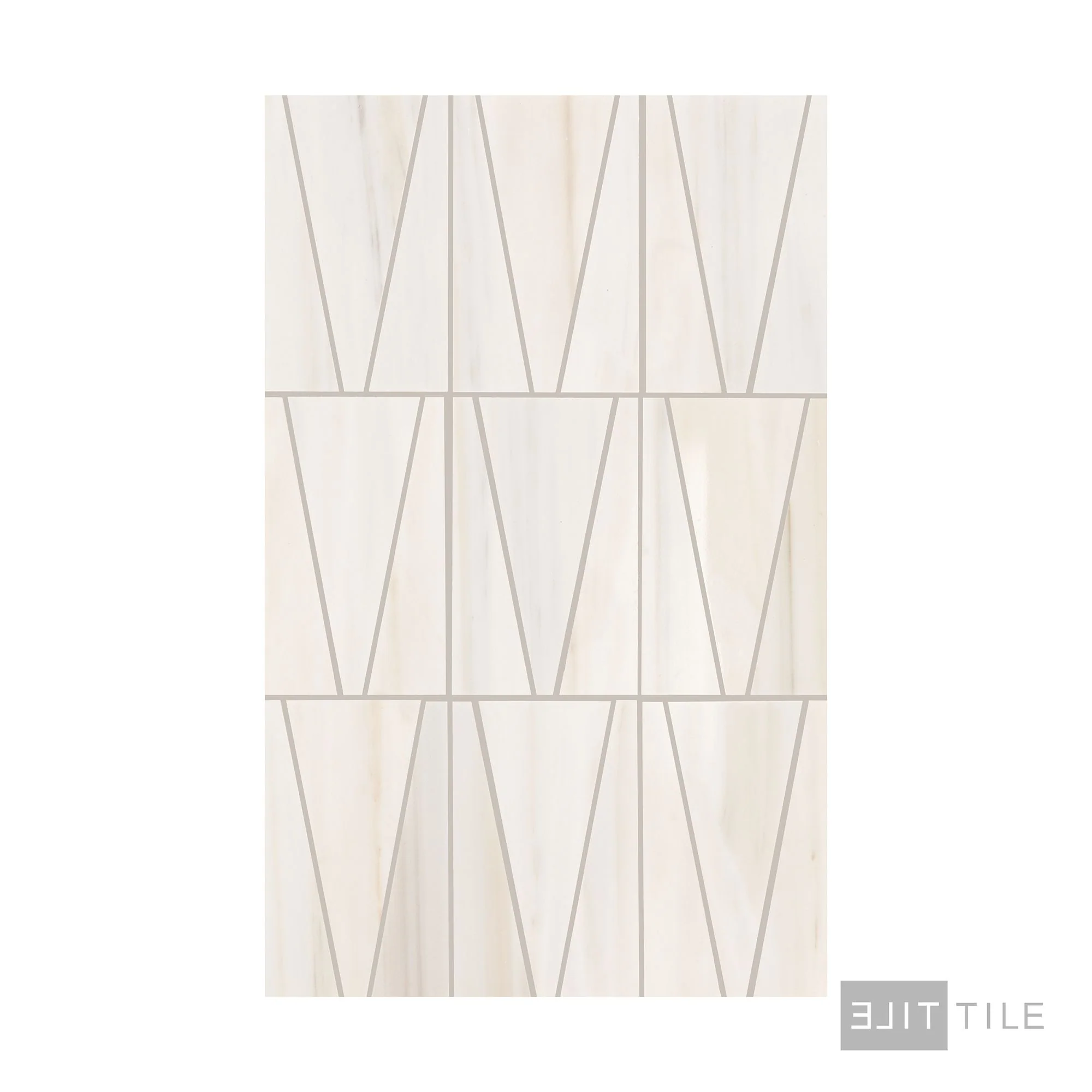 Perfit Mosaix Natural Stone Mosaic Trace 18X12 Patagonia White Polished - Image 3