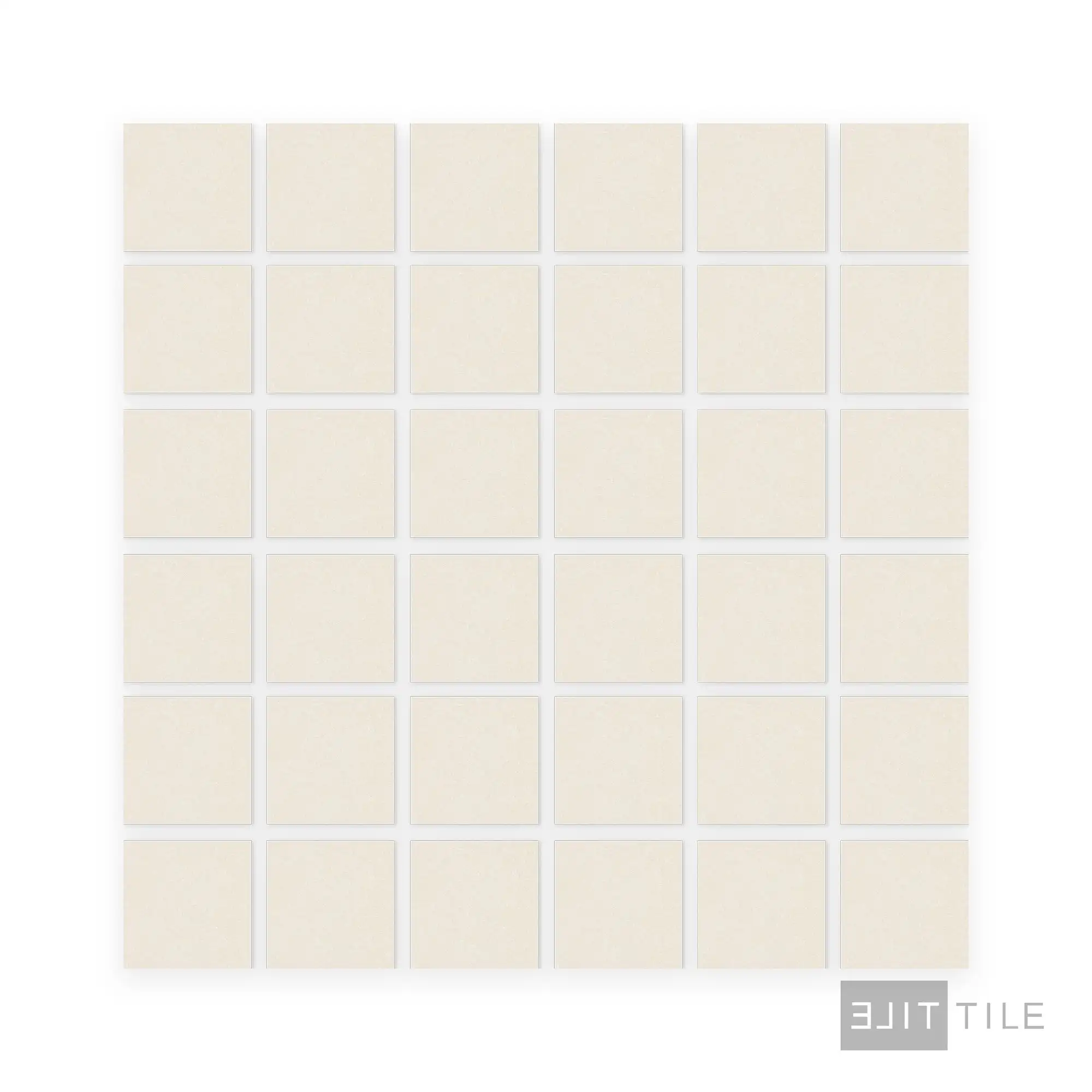Pietra Coral 2X2 Square Mosaic 12X12 Natural Matte - Image 2