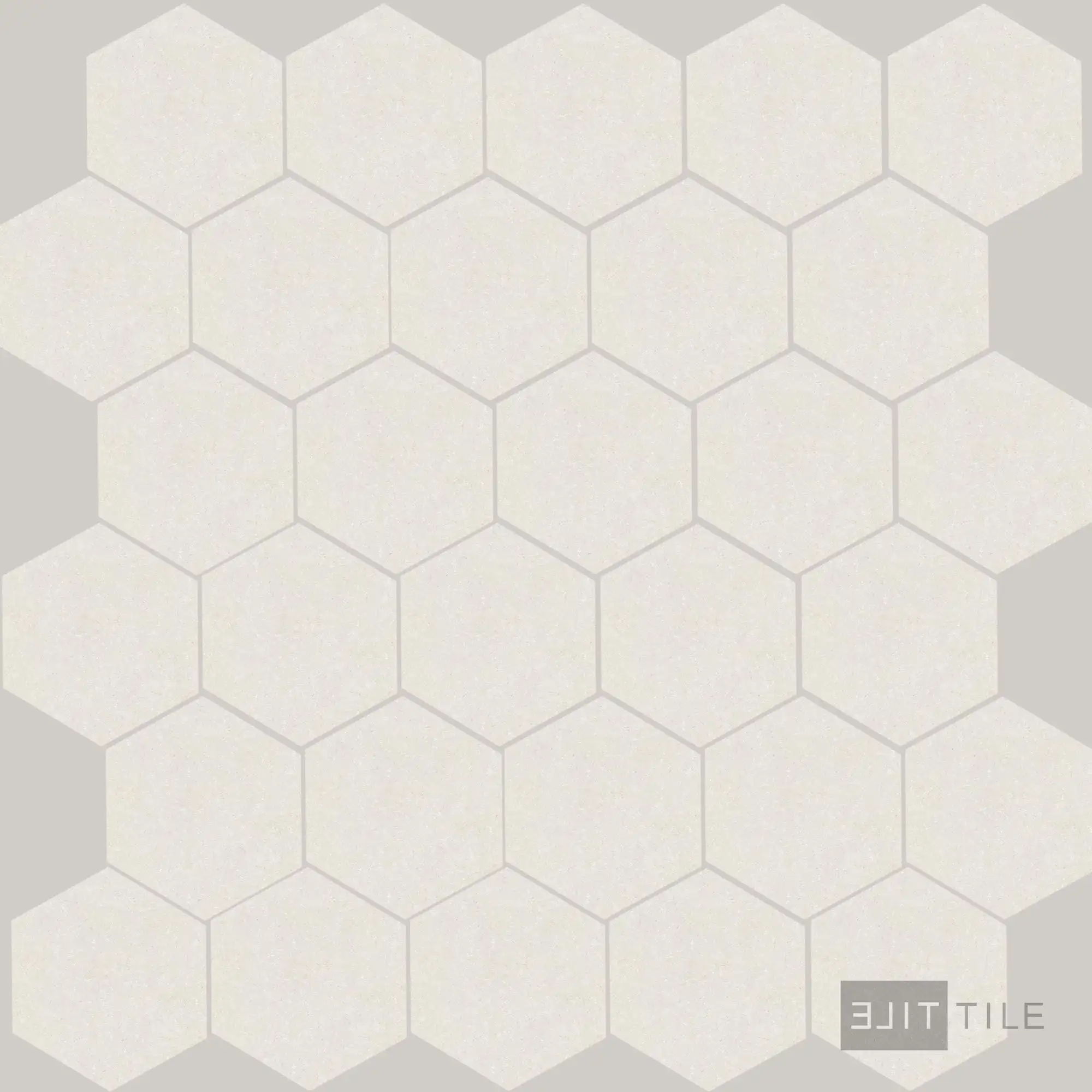 Pietra Coral 2X2 Hexagon Mosaic 11-1/8X10-3/8 Sand Matte