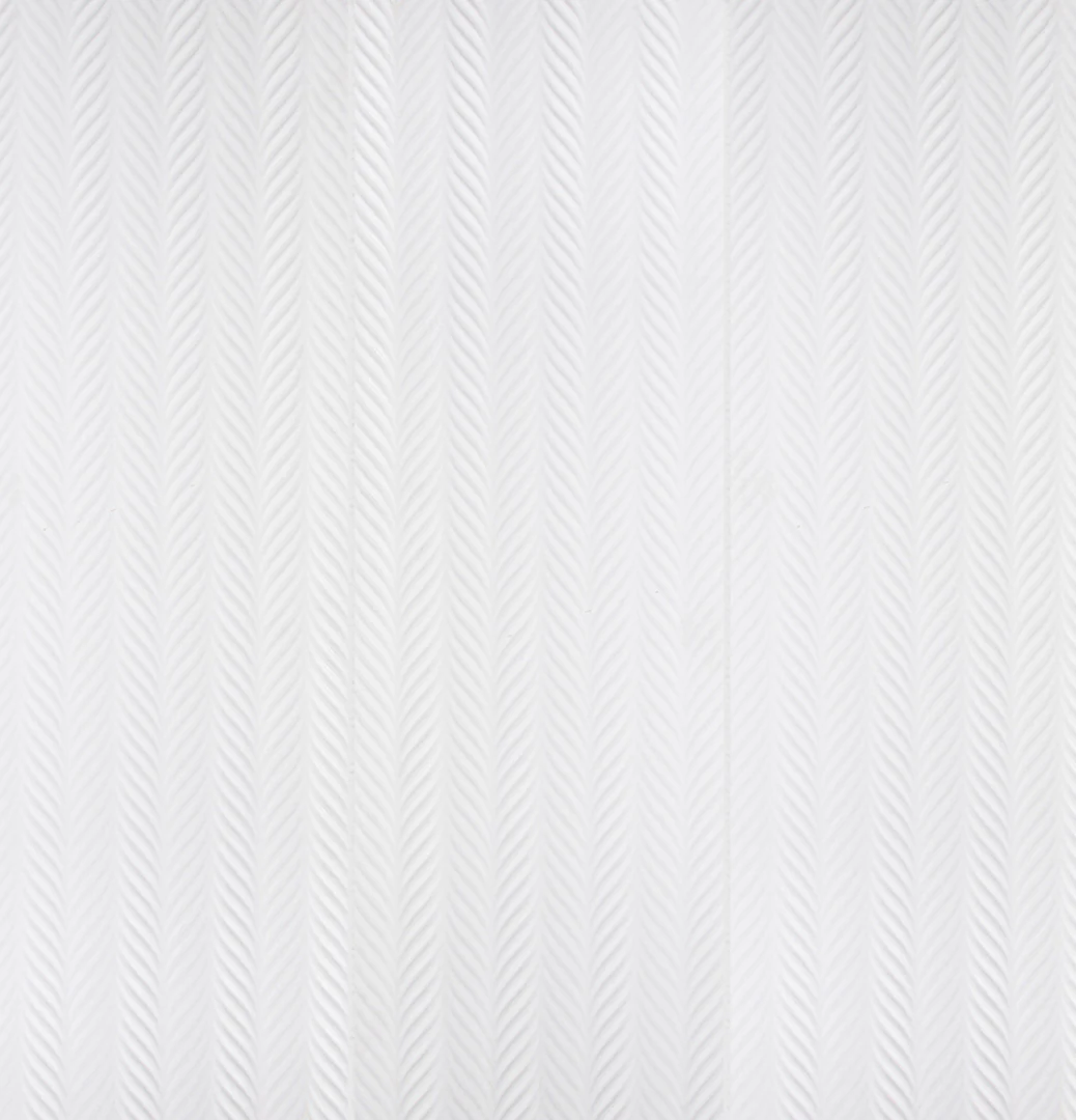 Pop Culture Plume Rectangle 16X48 White Matte