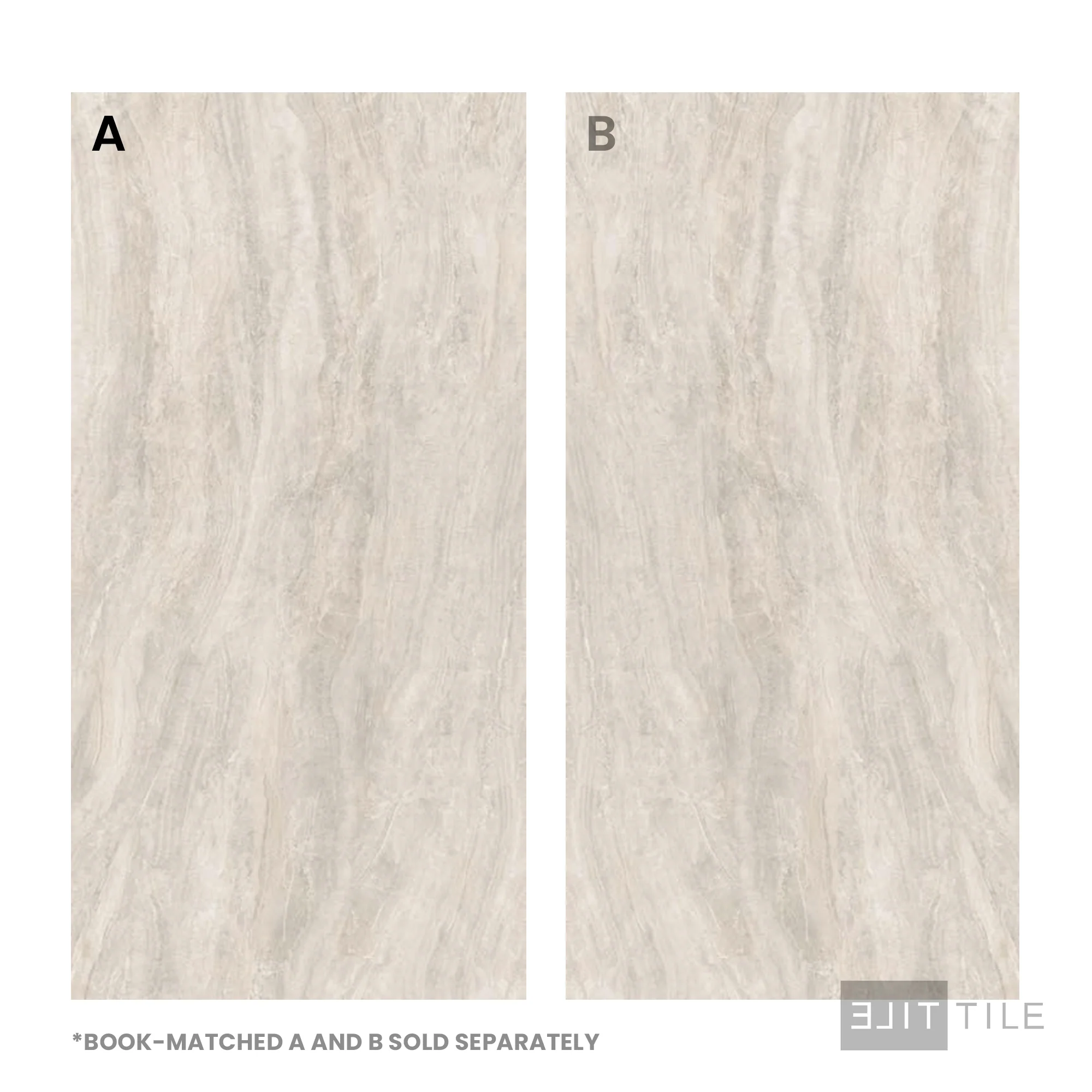 Porcelain Slabs 63X126 Taj Mahal Polished Book-Matched A - Image 3
