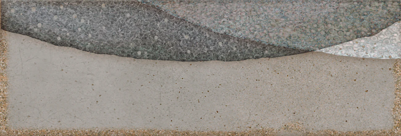 Pottery Cosmic Matte 2X6 Grey