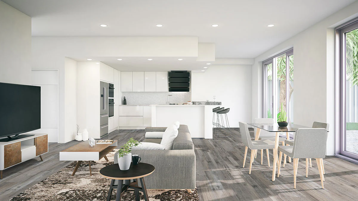 Prescott XL Mezcla 9X60 Low Gloss Luxury Vinyl Plank - Image 2