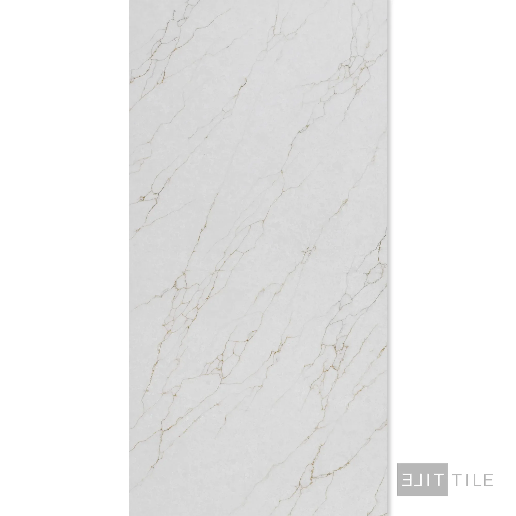 Quartz Prefab Countertop Right 9'X'2' Venation Oro Polished