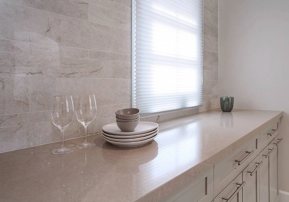Quartzite Prefab 26X112X2CM Taj Mahal Brushed - Image 3