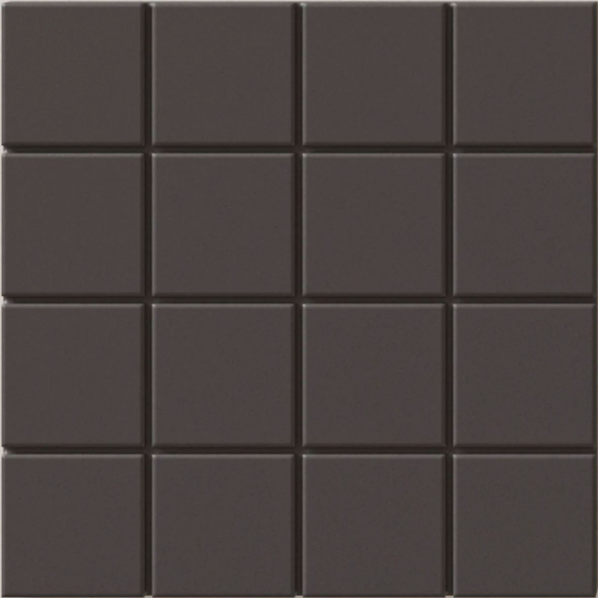 Raster Grid S Matte 6X6 Basalt