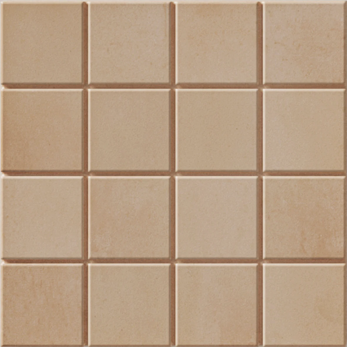 Raster Grid S Matte 6X6 Clay