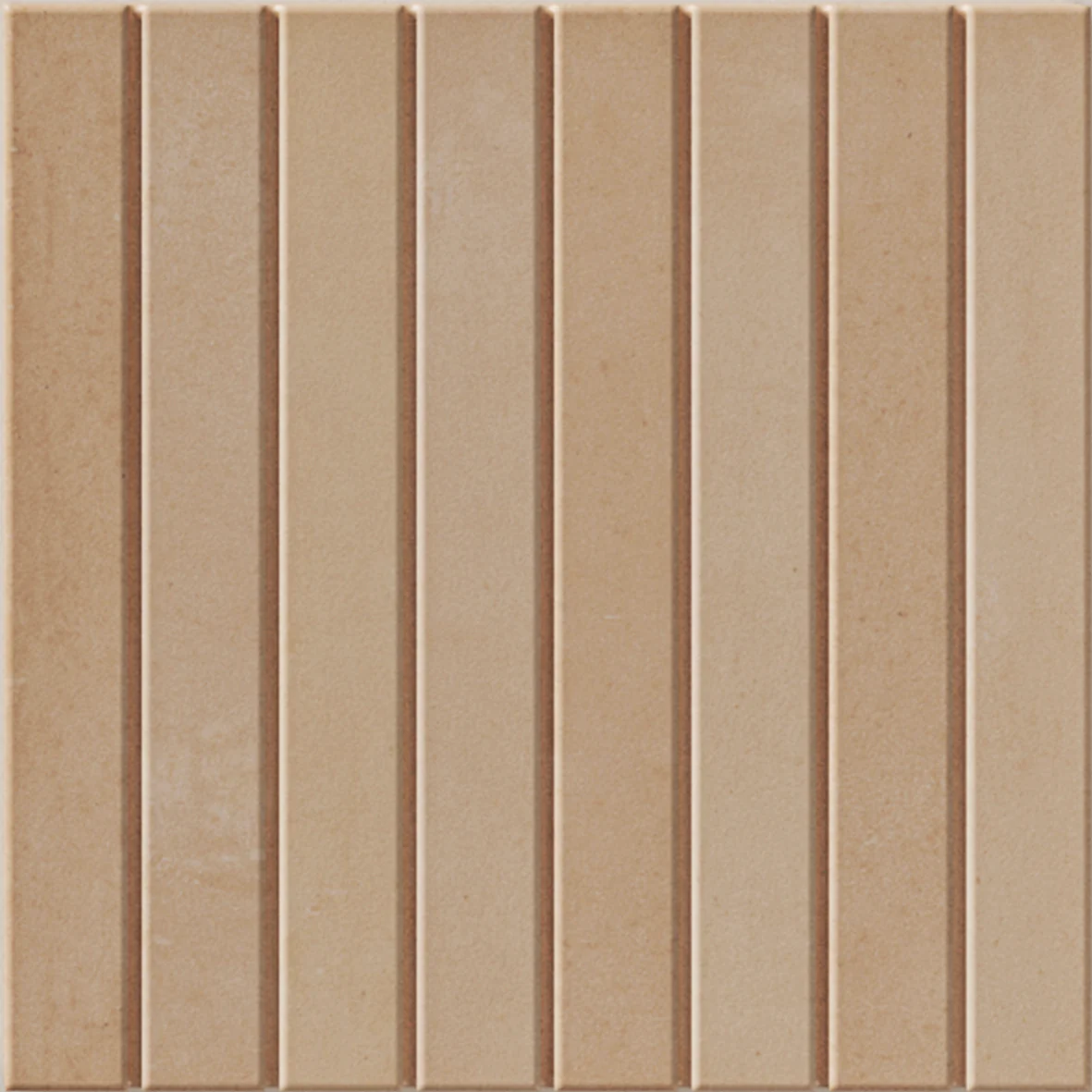 Raster Lines S Matte 6X6 Clay