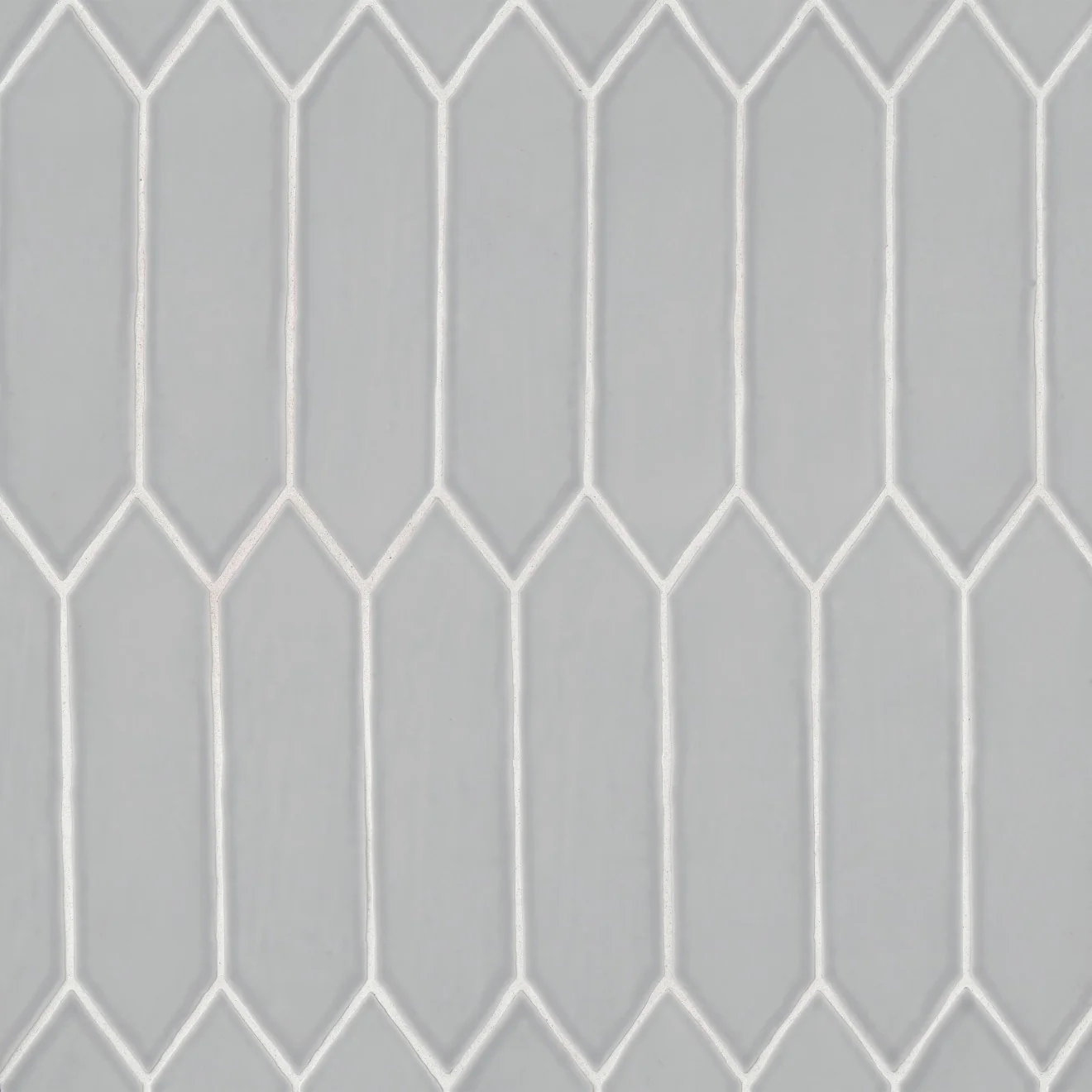 Reine Glazed Ceramic Field Tile 3X12 Grey Matte