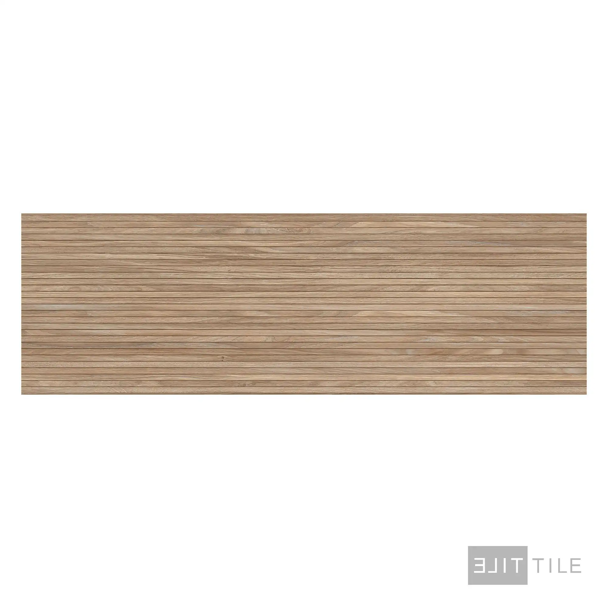 Ribbon Wood 12.4X39.4 Walnut Matte - Image 3