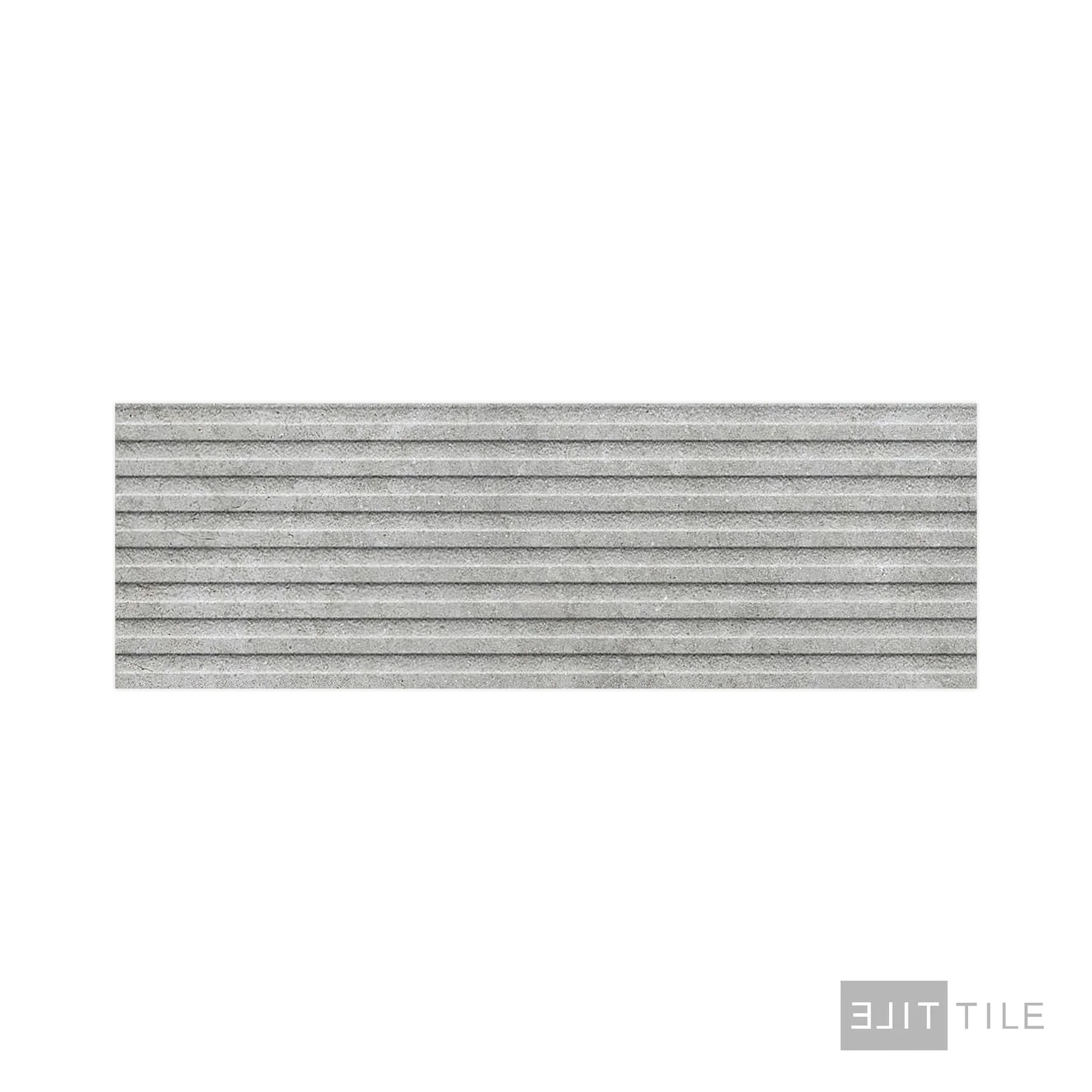 Richmond Struttura 3D Tile 13X39 Silver Matte - Image 3