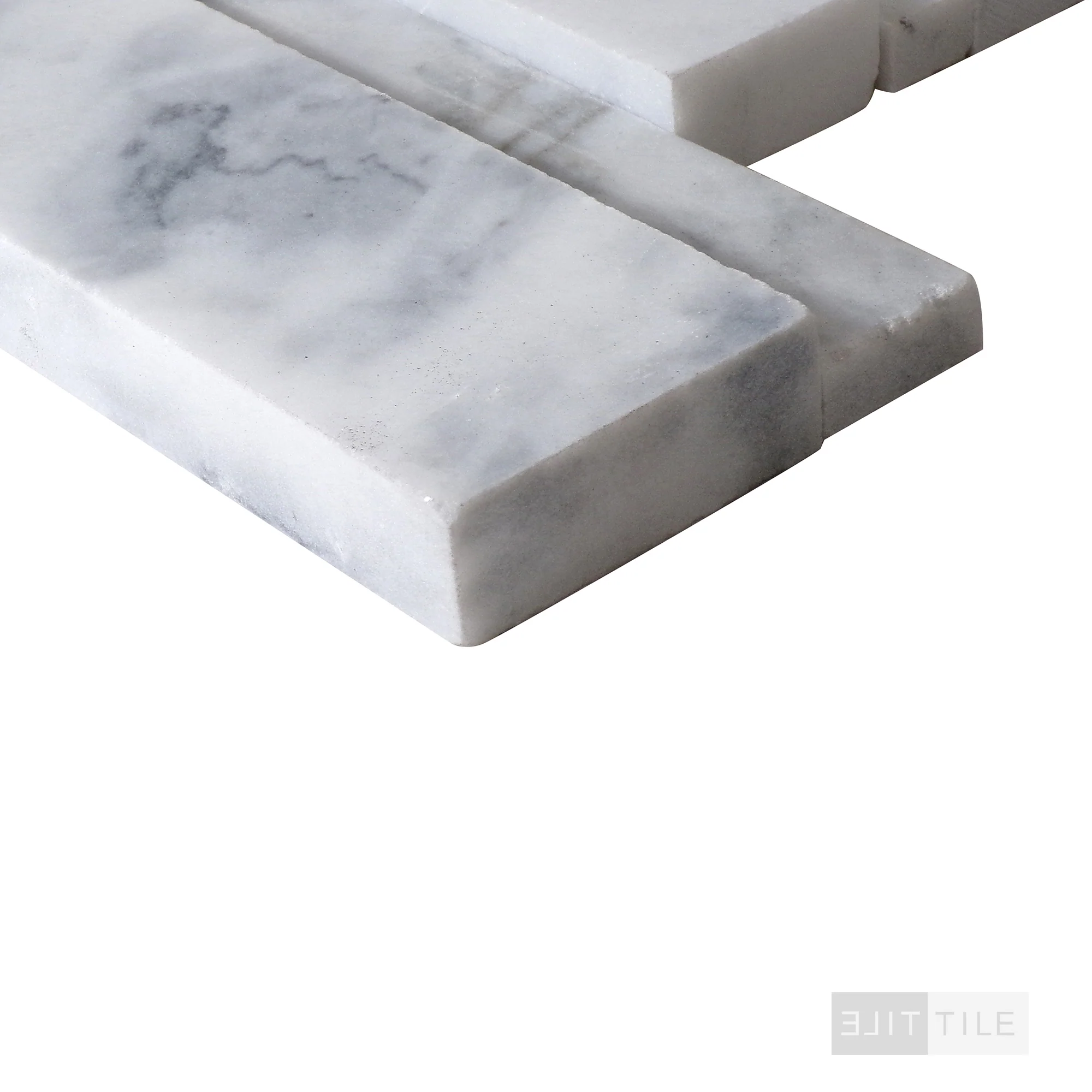 Rockmount 3D Marble Stacked Stone Panel 6X24 Cressa Honed - Image 4