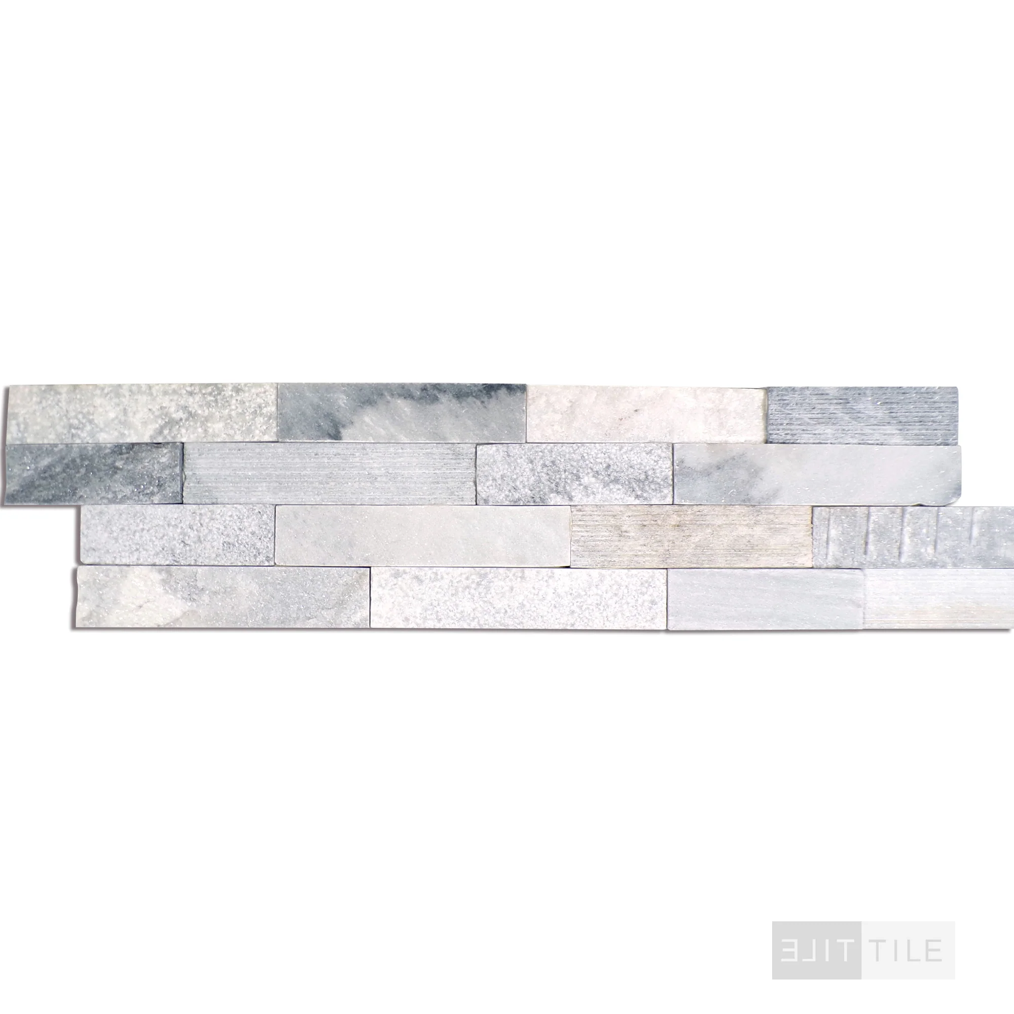 Rockmount Marble Stacked Stone Panel 6X24 Gray Misc. - Image 3
