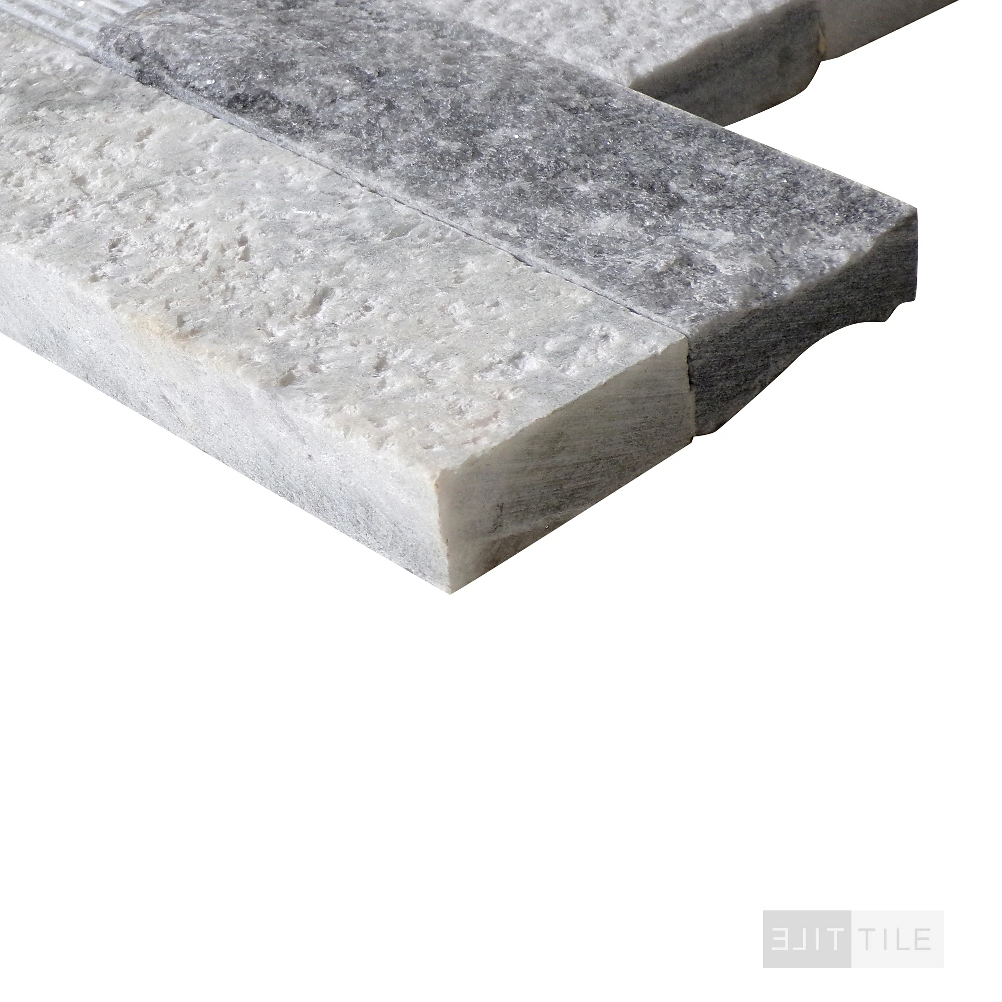 Rockmount Marble Stacked Stone Panel 6X24 Gray Misc. - Image 4
