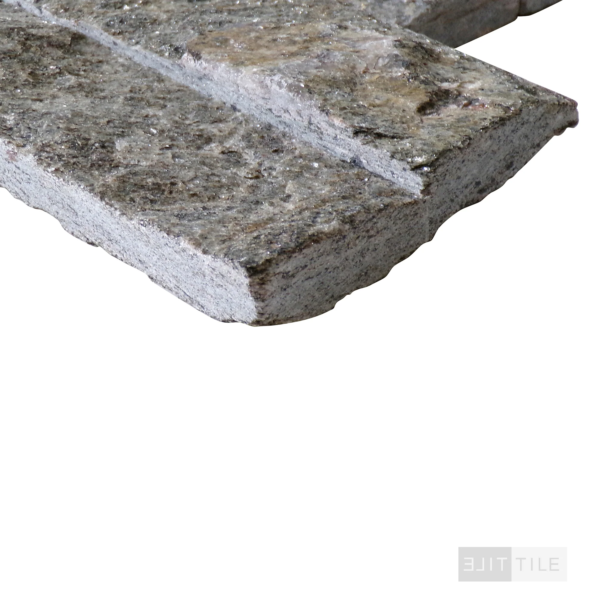 Rockmount Quartzite Stacked Stone Panel 6X24 Sage Green Splitface - Image 4