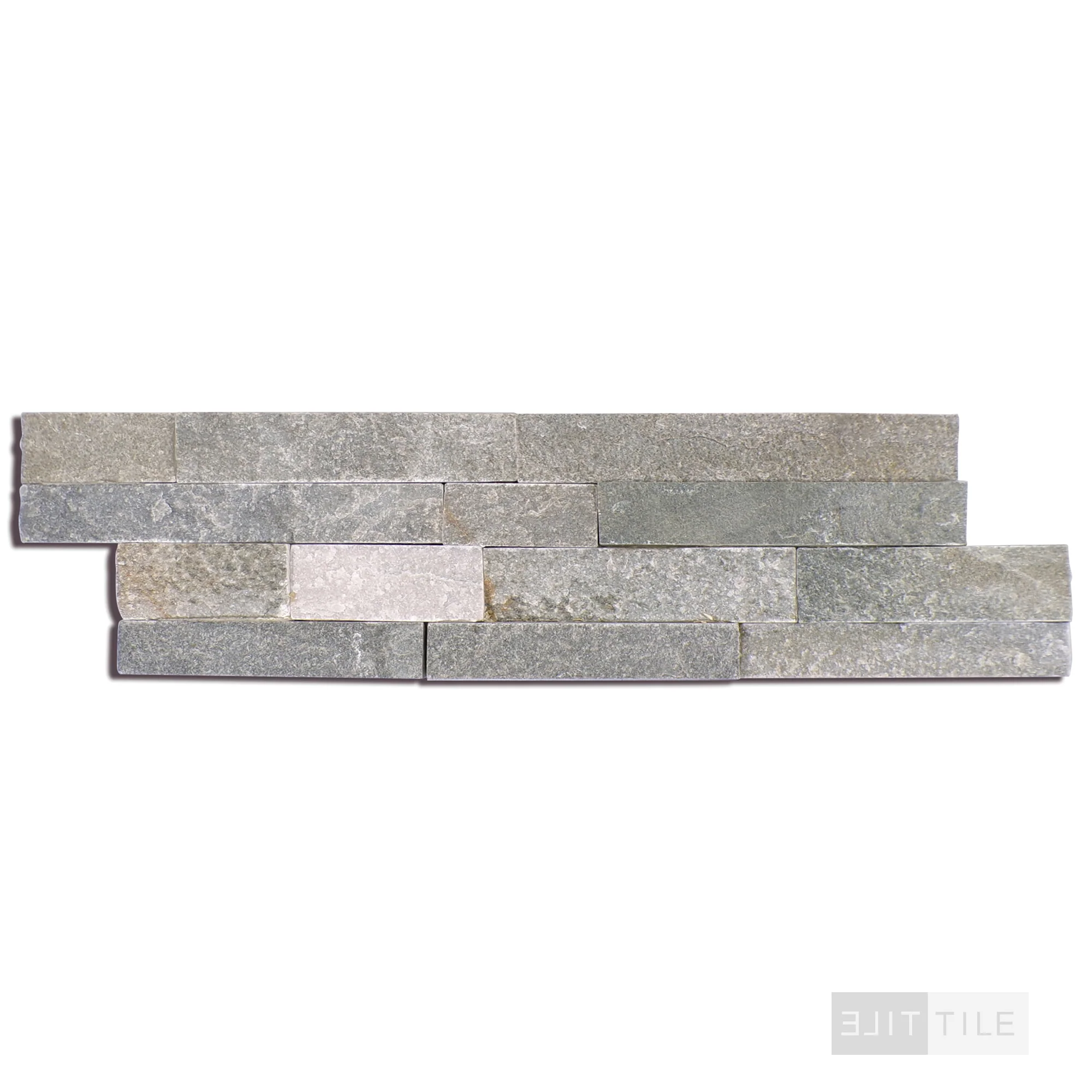Rockmount Quartzite Stacked Stone Panel 6X24 Sierra Blue Splitface - Image 3