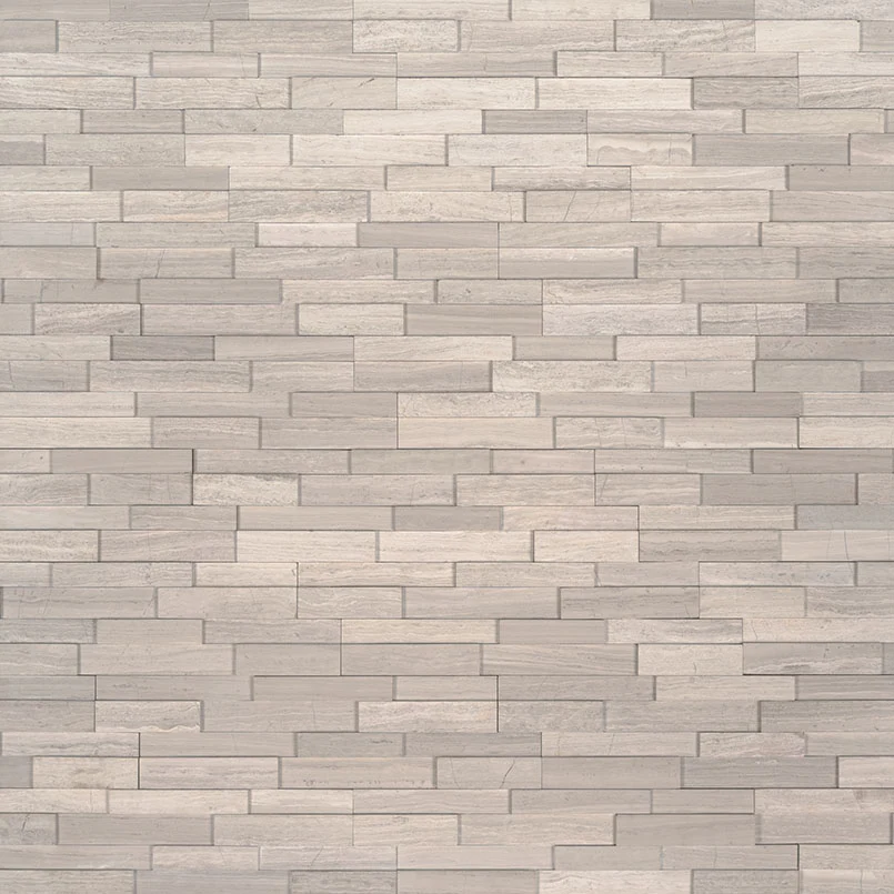 Rockmount Marble Mini Panel 4.5X16 White Oak Honed