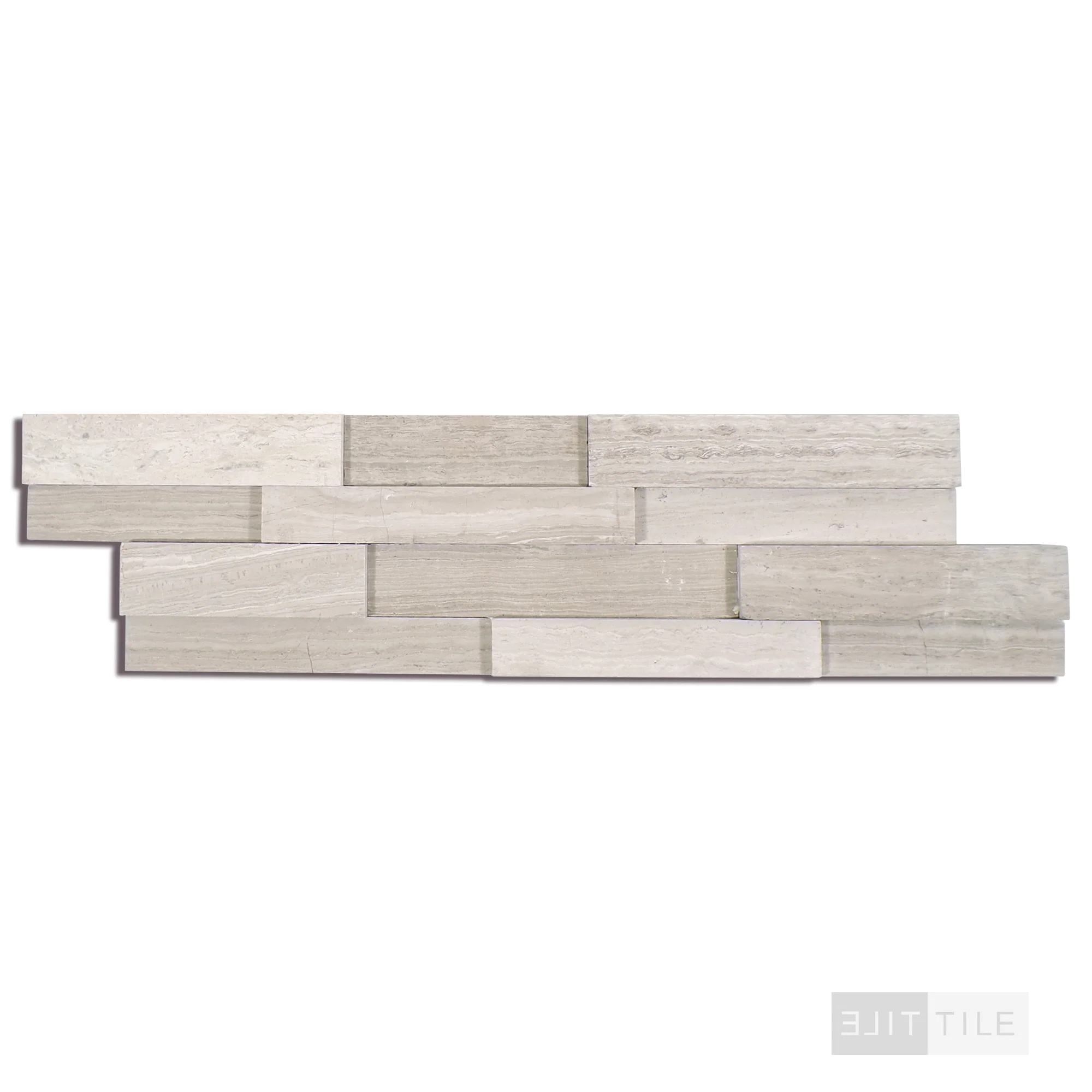 Rockmount Marble Mini Panel 4.5X16 White Oak Honed - Image 2