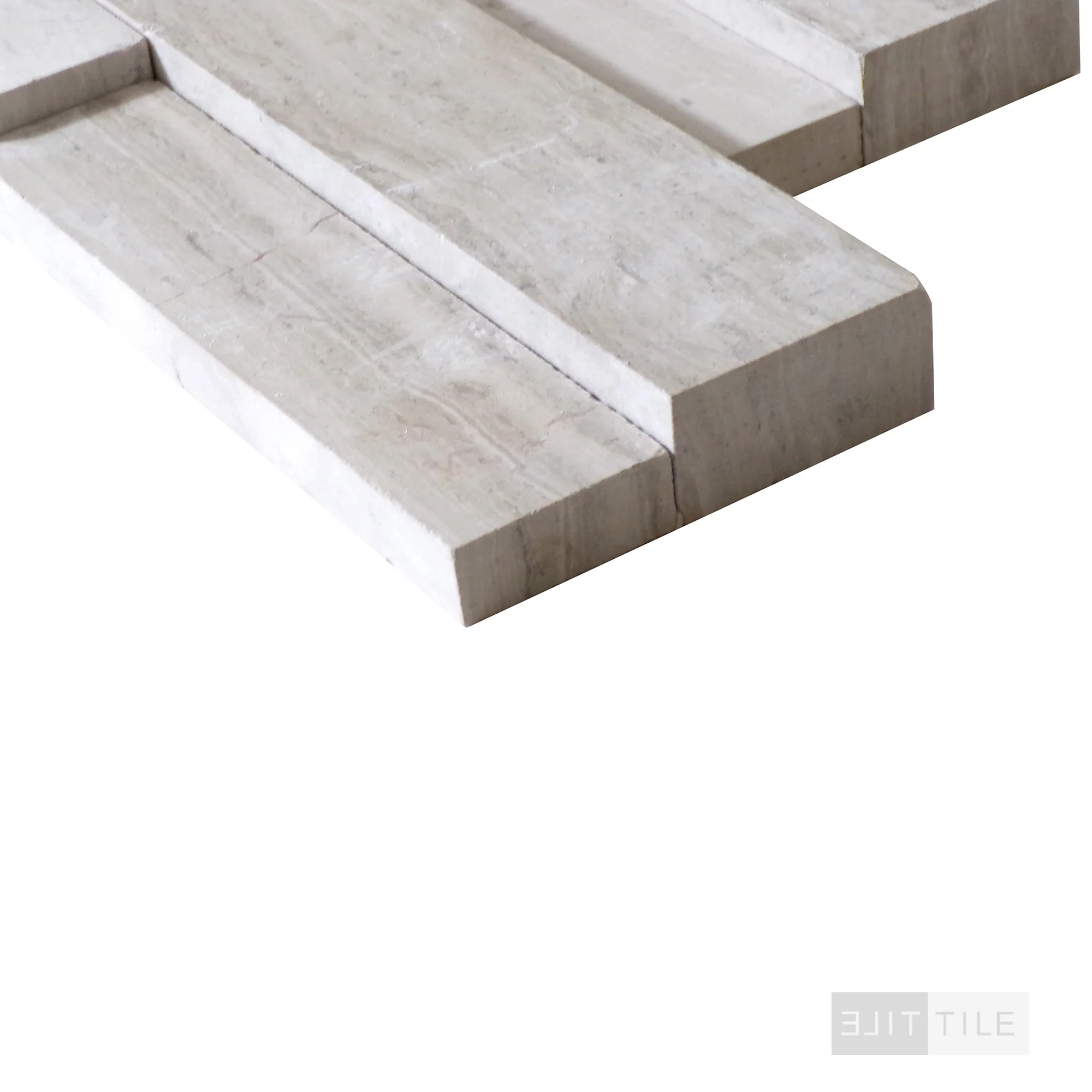 Rockmount Marble Mini Panel 4.5X16 White Oak Honed - Image 3