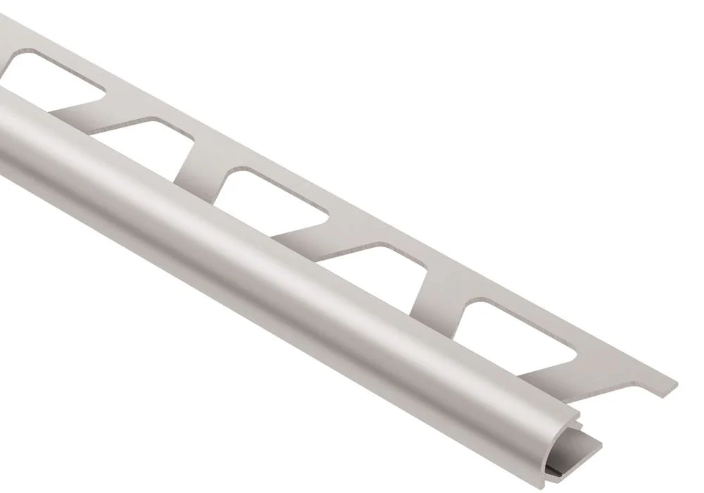 Rondec Bullnose Trim Alum Satin Anodized 1/2 in RO125AE