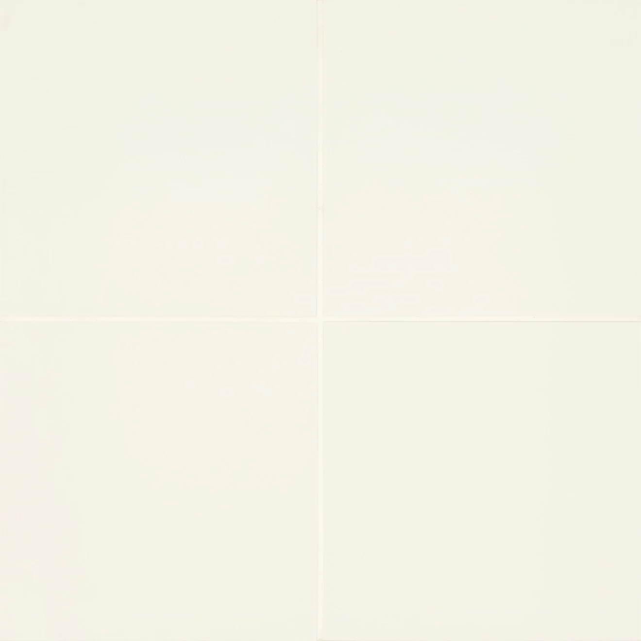 Rothko Glazed Ceramic Field Tile 9X9 White Matte