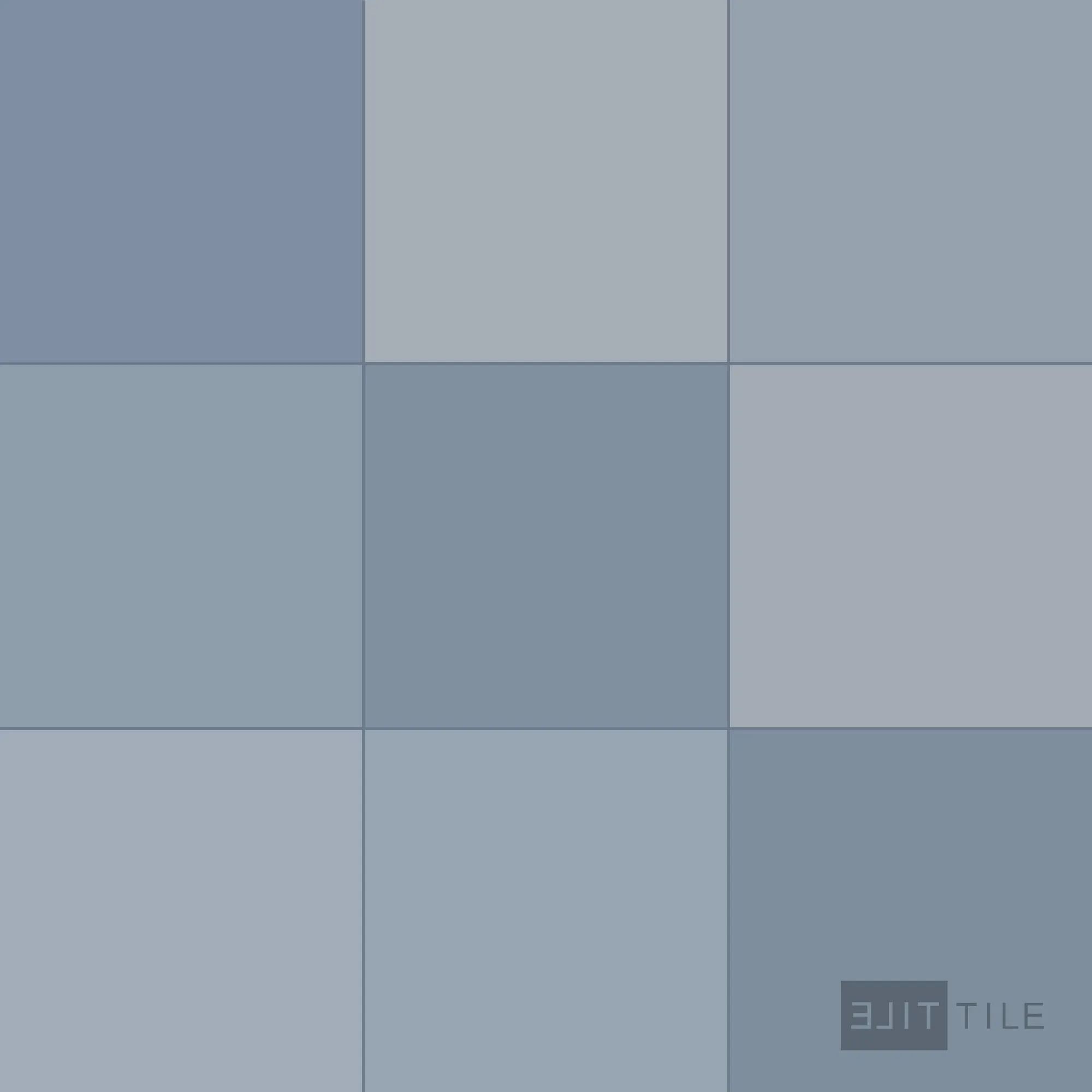 Rubik 4.8X4.8 Blue Matte