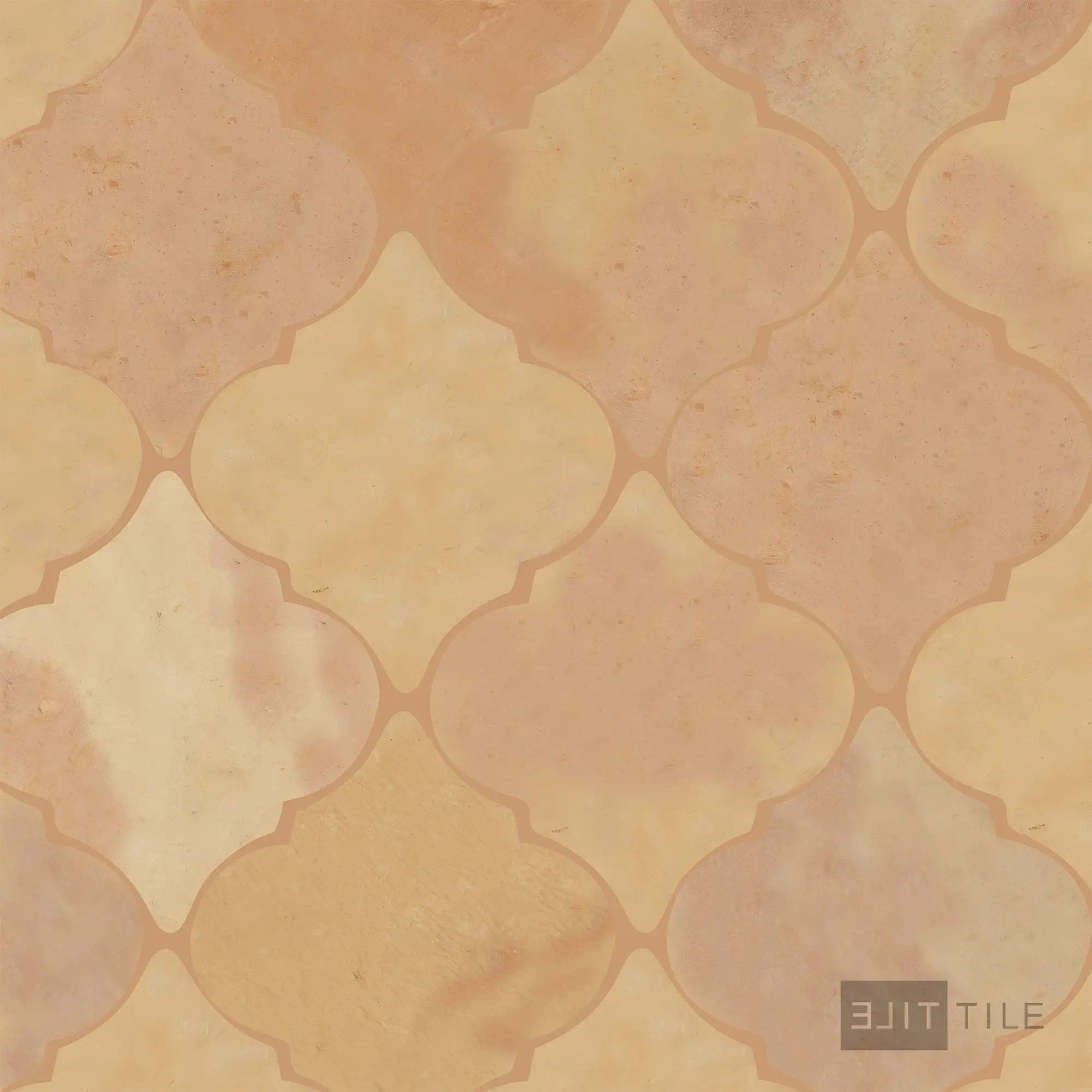 Saltillo Regular Terracotta Paver 8X9 Salmon Natural