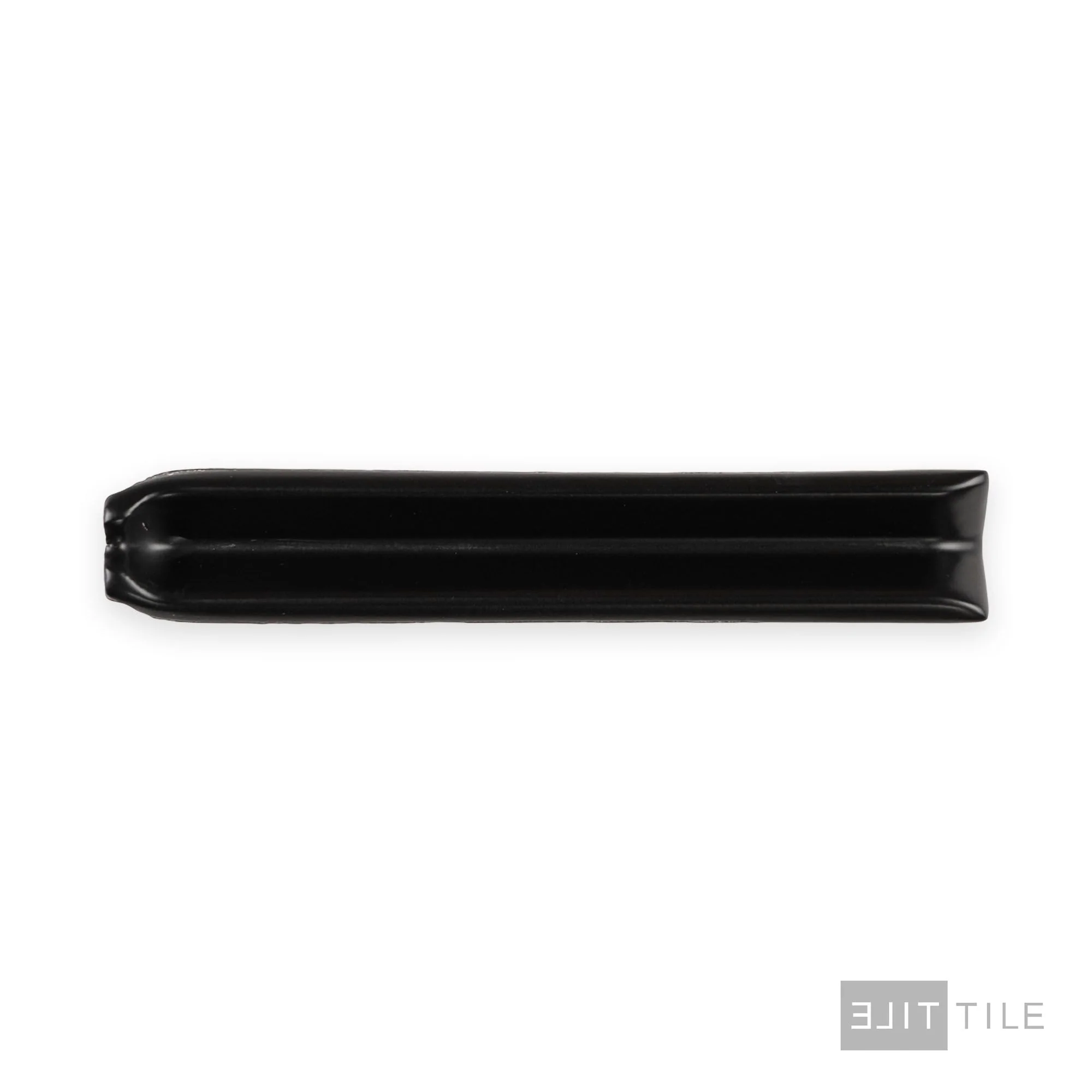 Sanitary Cove Base Inside Corner 1X6 Black Matte