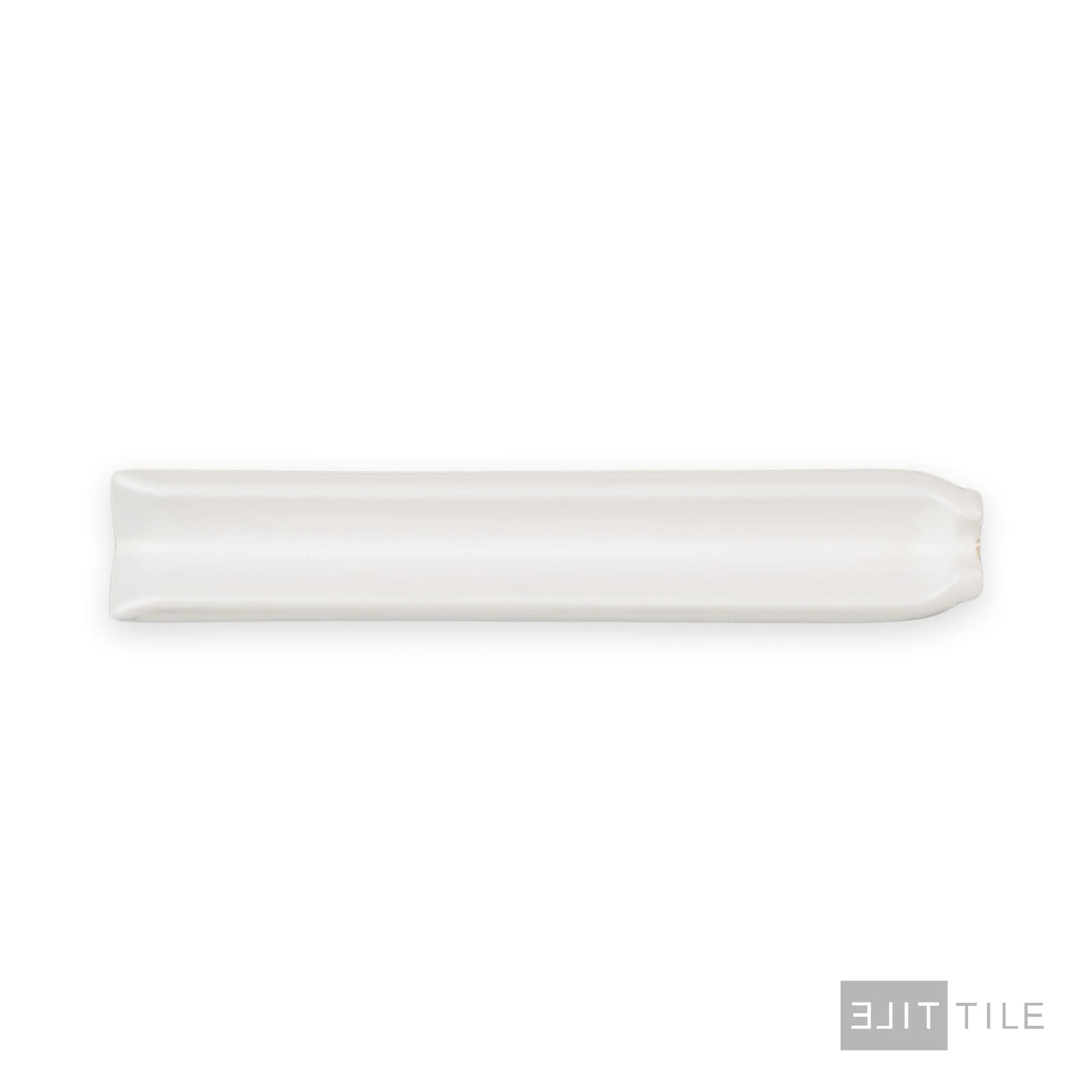 Sanitary Cove Base Inside Corner 1X6 White Matte