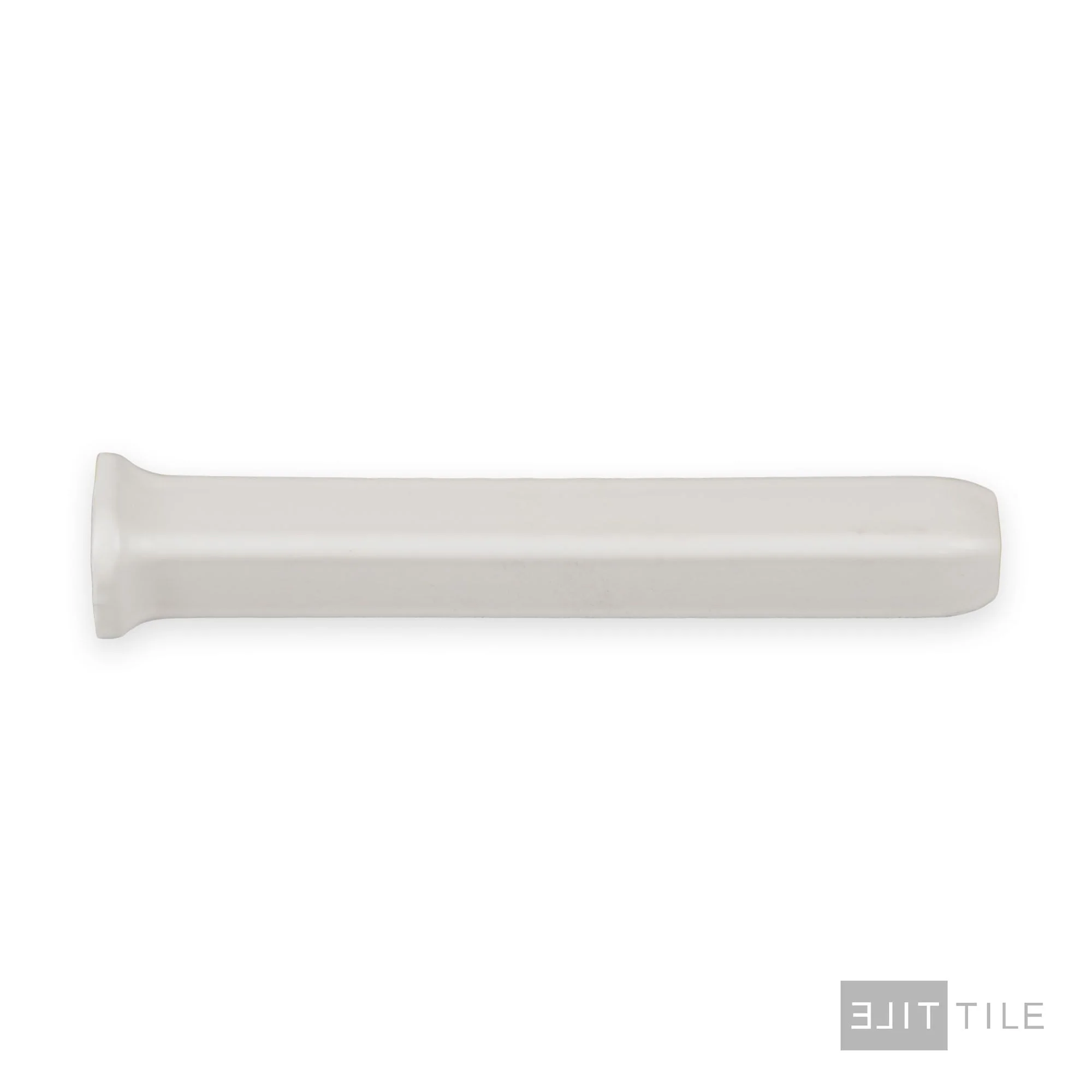 Sanitary Cove Base Outside Corner 1X6 White Matte