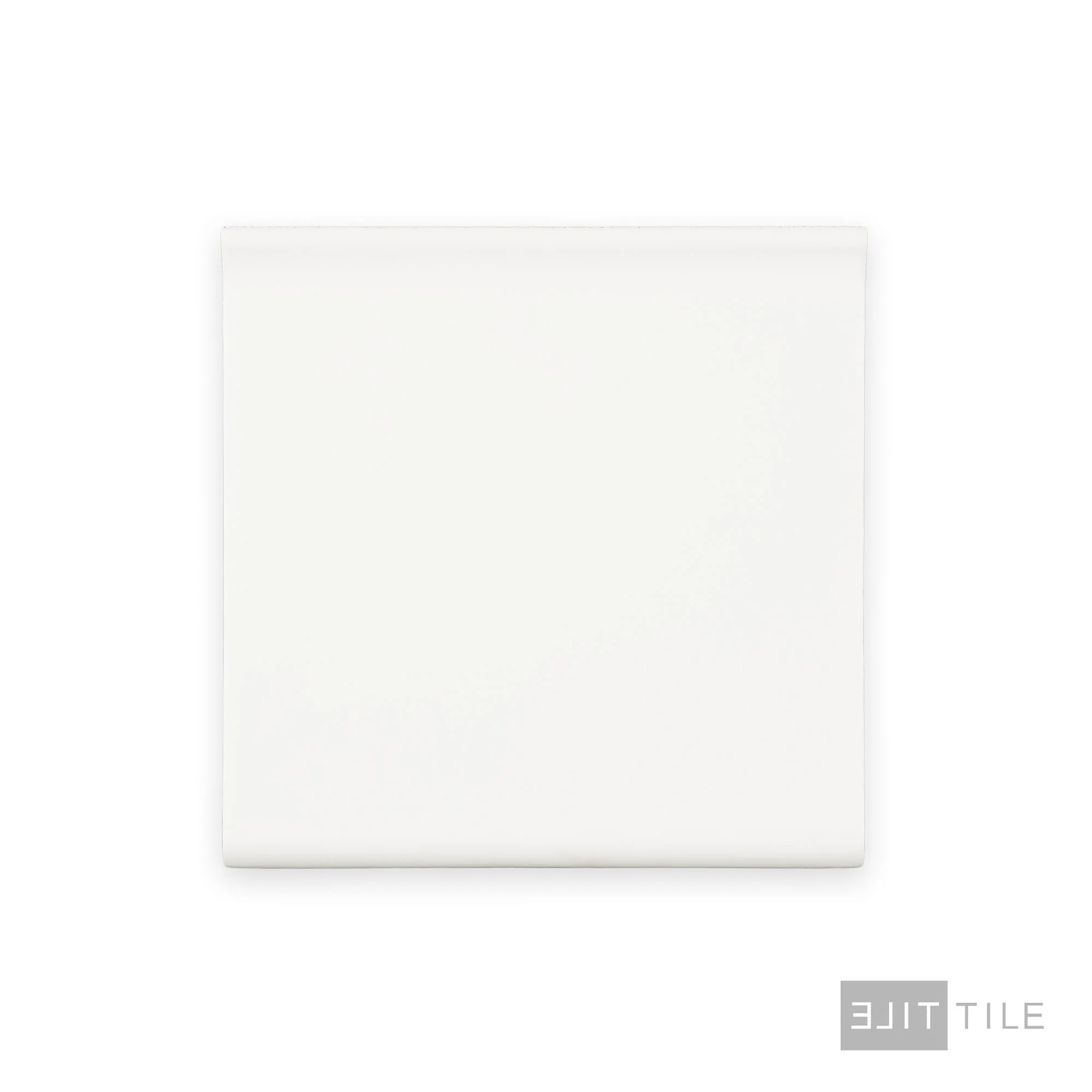 Sanitary Cove Base 6X6 White Matte
