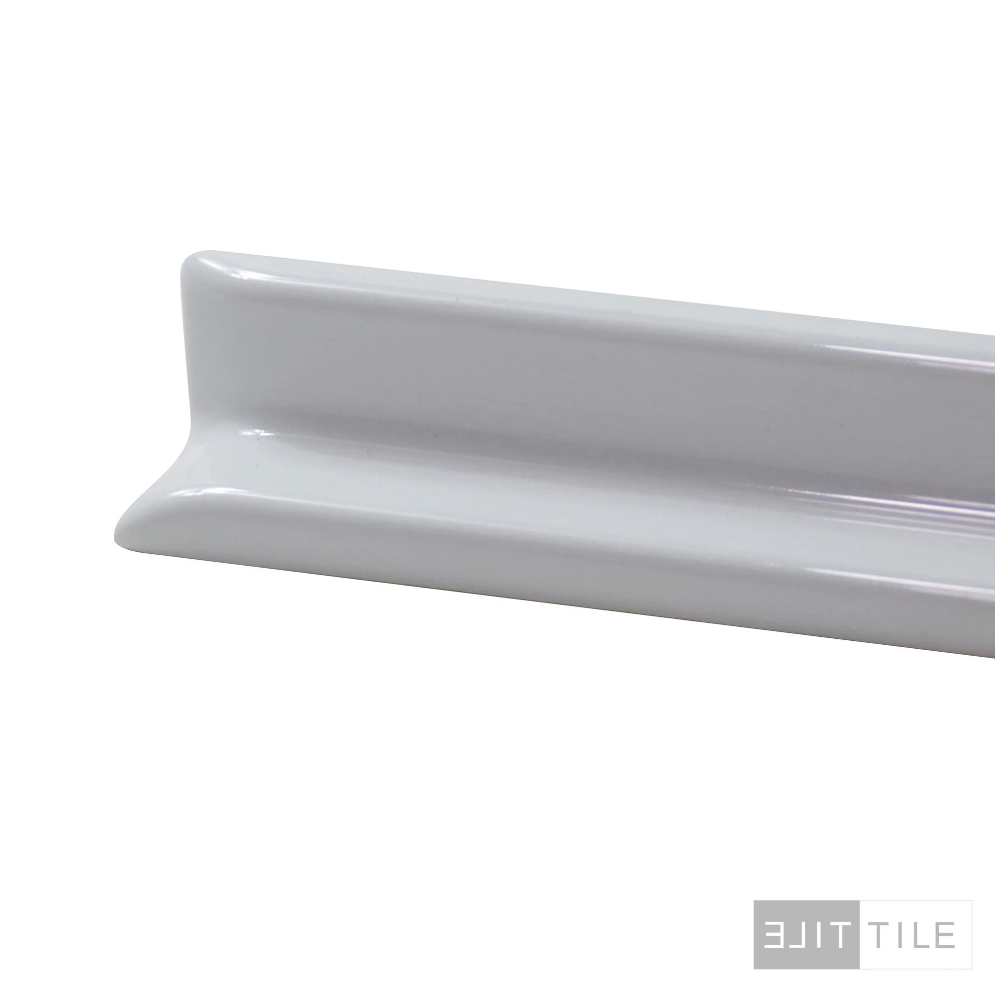 Sanitary Restaurant Cove Base Inside corner 1X6 White Glossy - Image 3