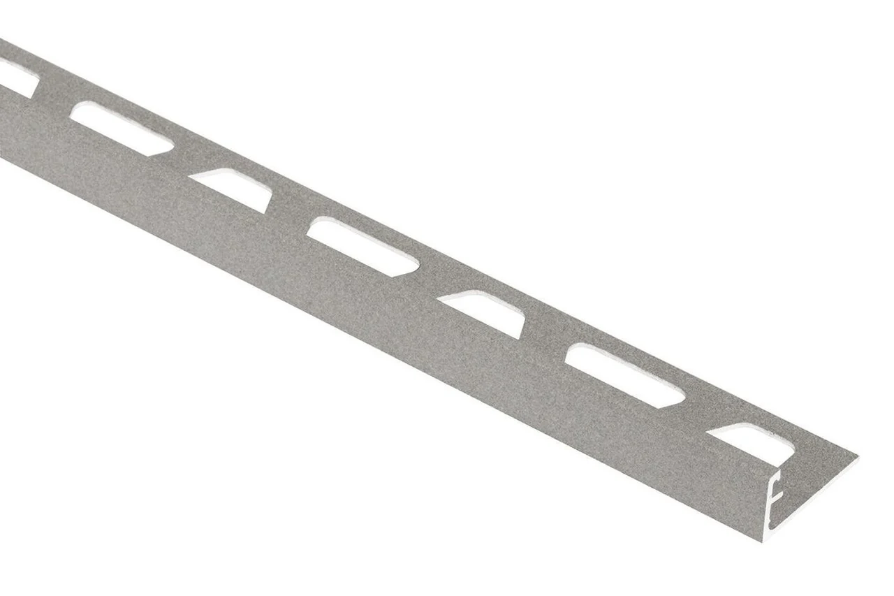 Schiene Edge Trim Alum Stone Grey 3/8 in A100TSSG