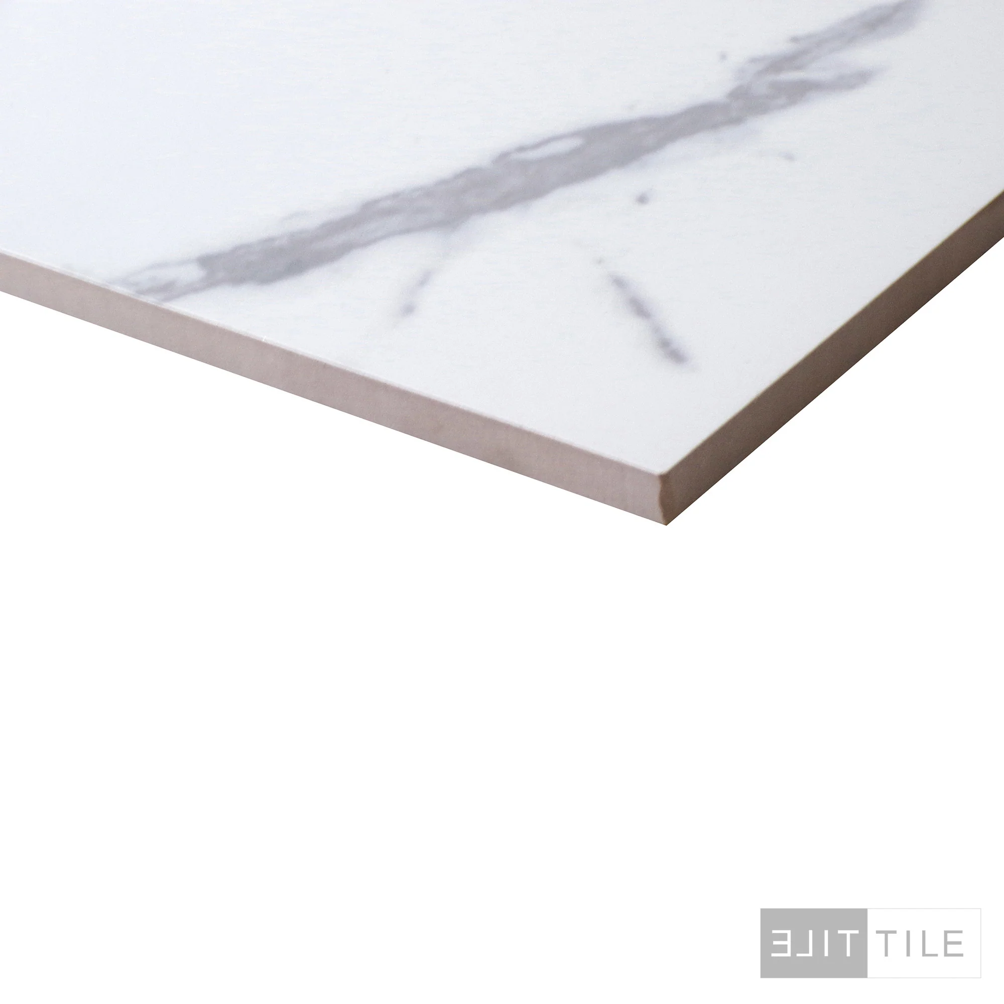 Select White Carrara Porcelain Tile 24X24 Carrara Matte - Image 3