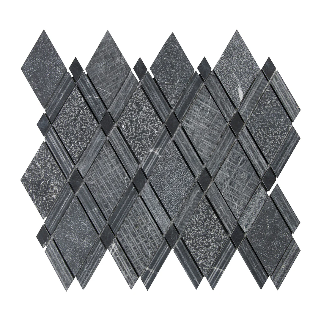 Shift Paragons Mosaic 12X12 Charcoal Textured - Image 3