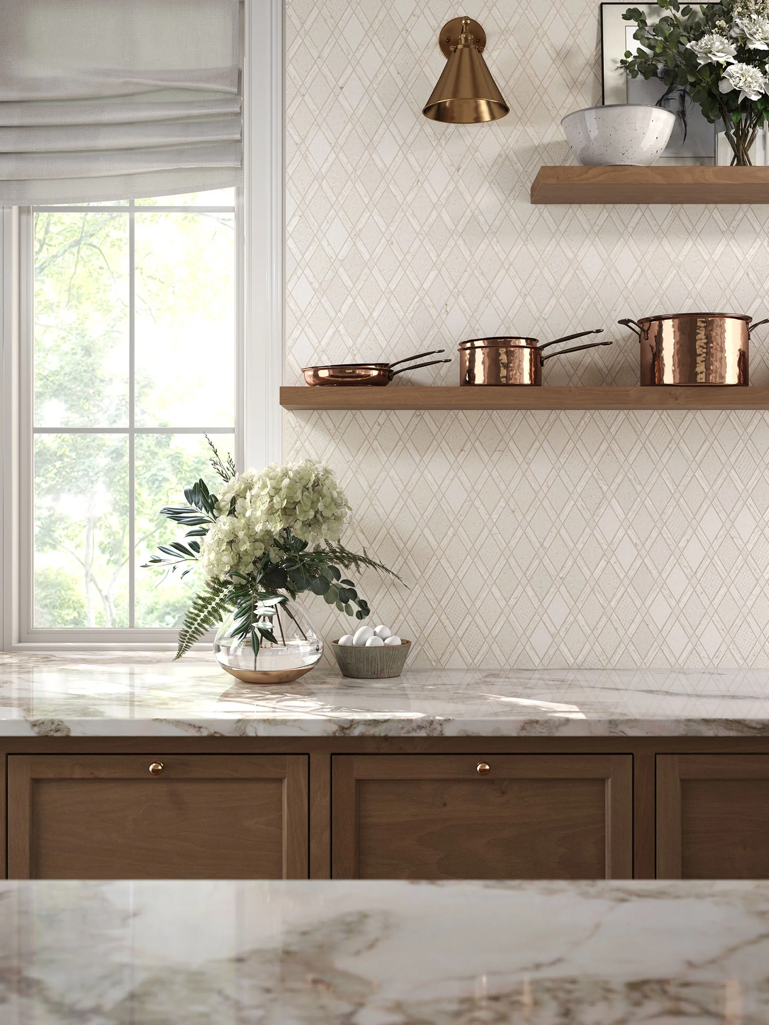 Shift Paragons Mosaic 12X12 Cream Textured - Image 2