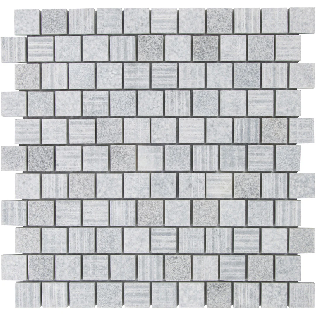 Shift Shuffle Square Mosaic 12X12 Grey Textured - Image 2