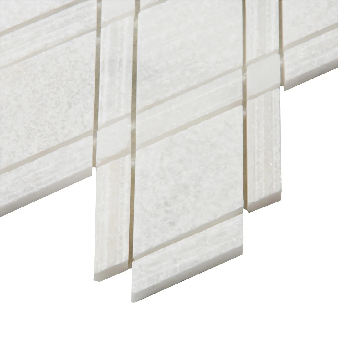 Shift Paragons Mosaic 12X12 White Textured - Image 3