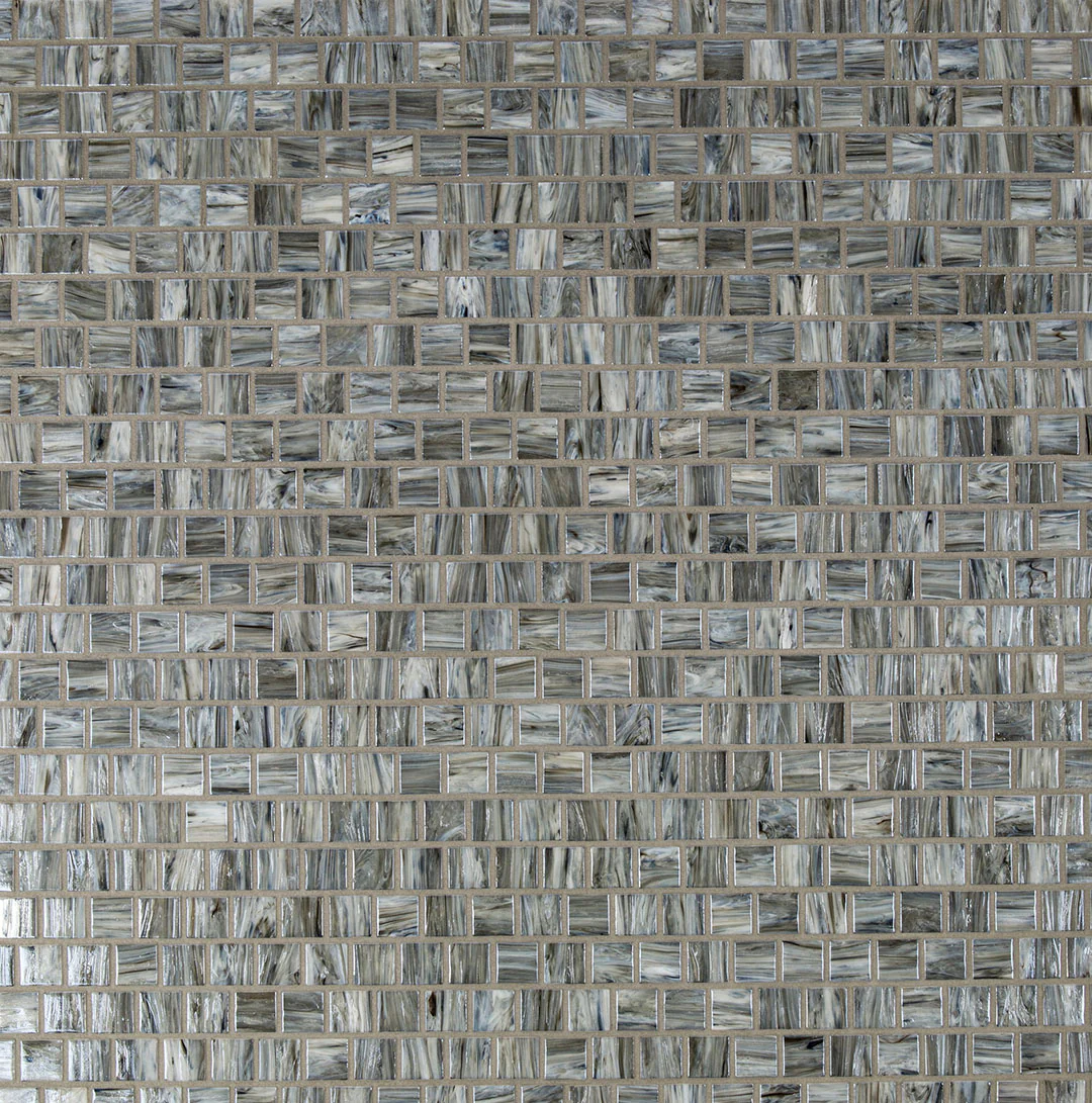 Shimmer Square Mosaic 12X12 Driftwood Textured