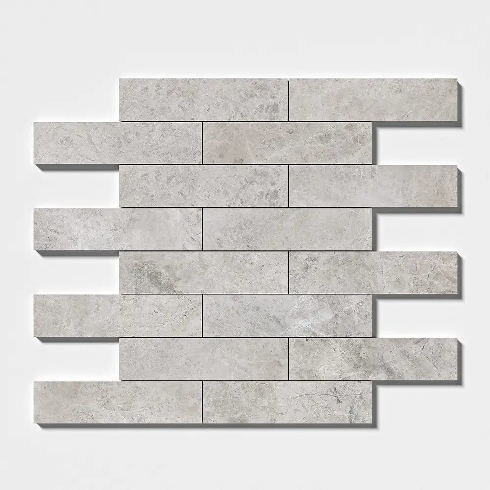 Silver Clouds Marble 3X12 Silver Clouds Polished