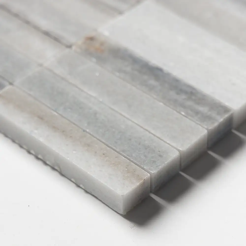 Skyline Honed Marble Stacked Mosaic 12X12 Skyline Honed - Image 3