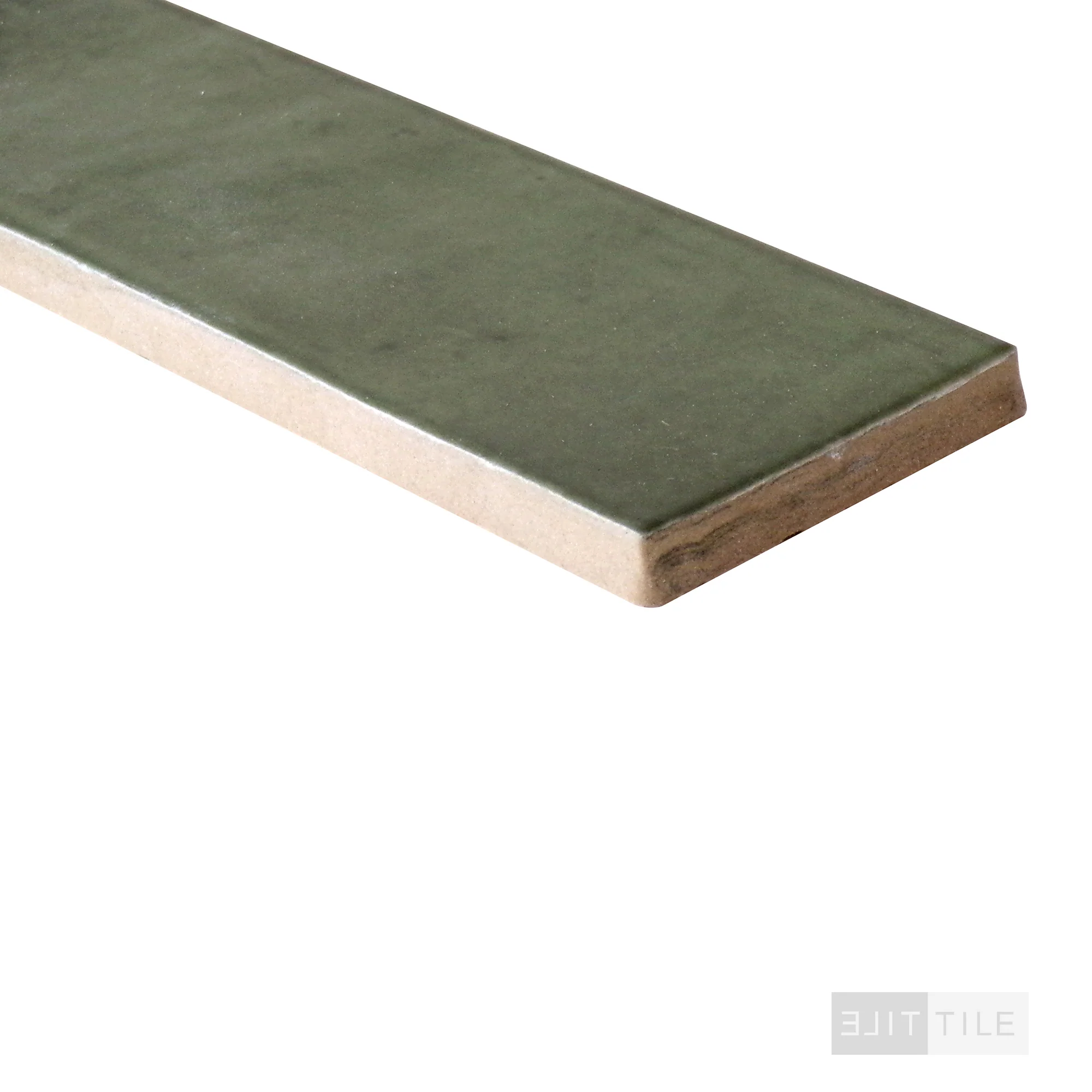 Soco Porcelain 2X6 Green Glossy - Image 4