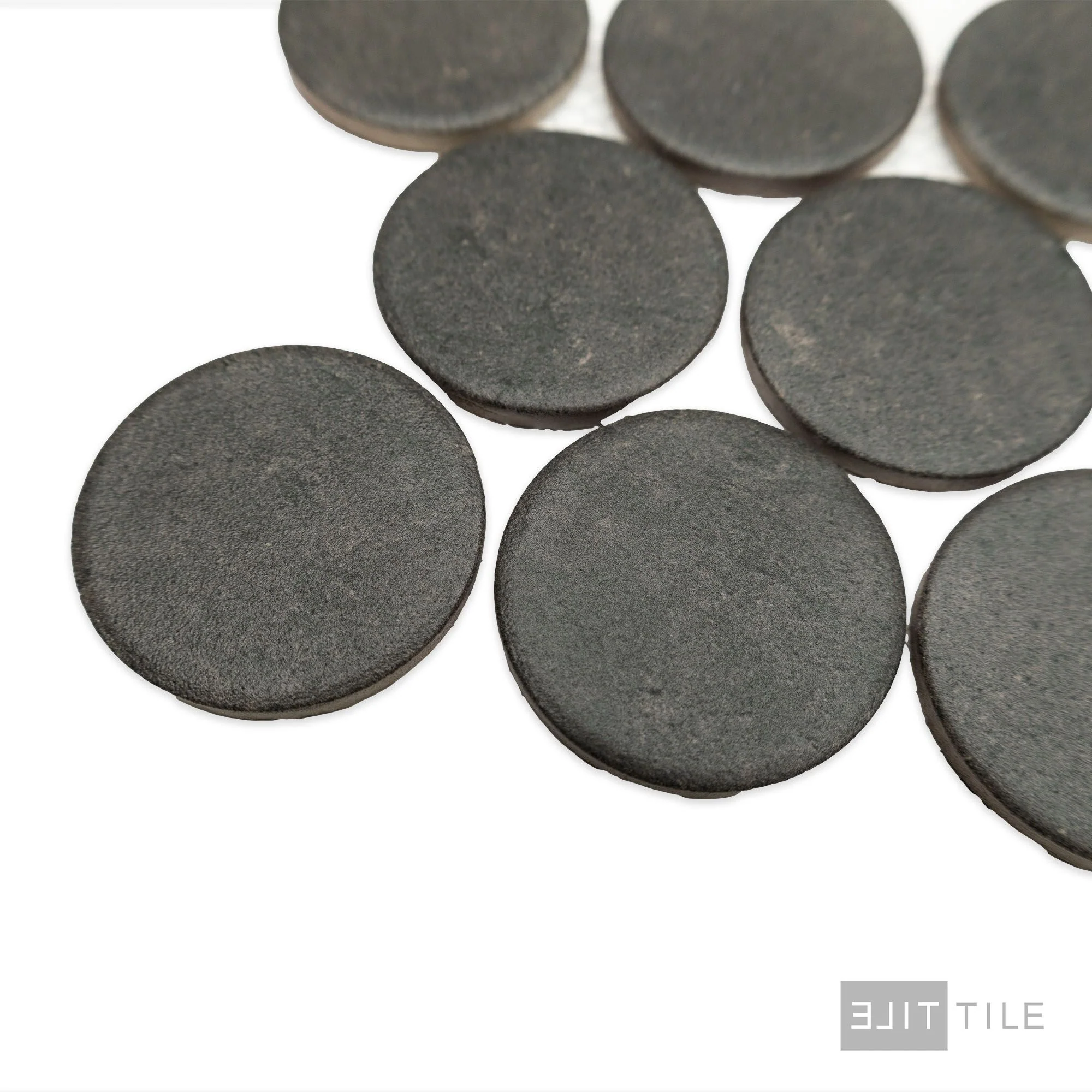 Stage Penny Round 2X2 Charcoal Natural - Image 3