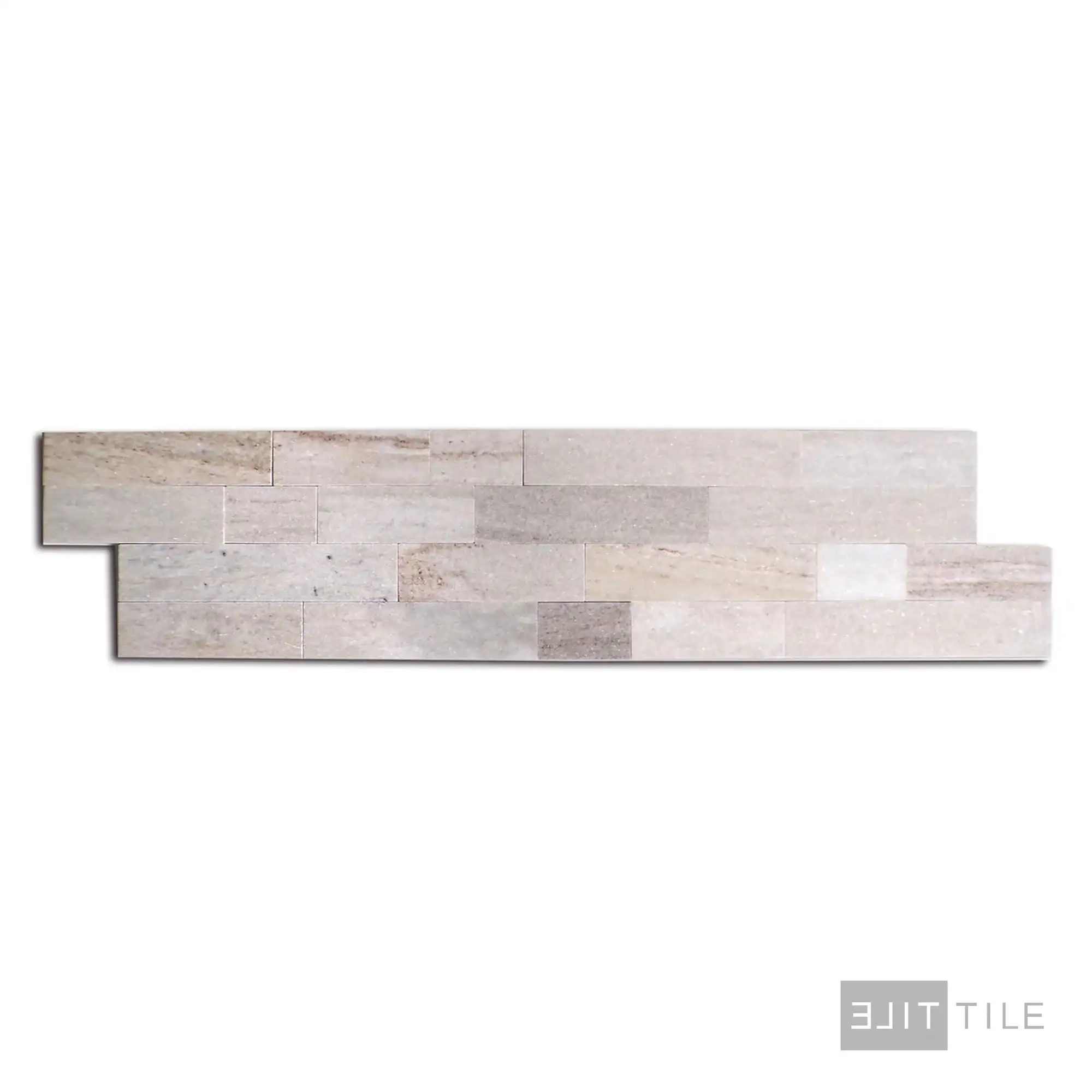 Sto-Re Culture Pattern Marble Mosaic 6X24 Ocean White Polished - Image 2