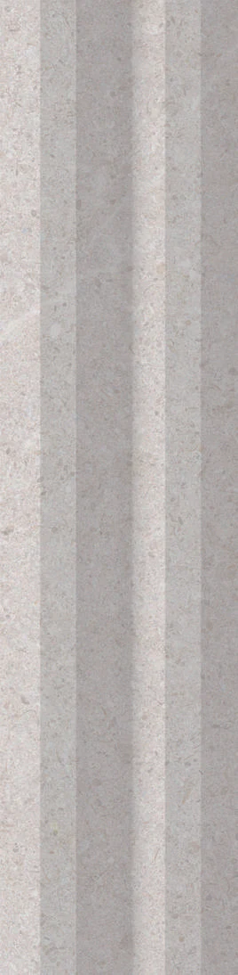 Stripes Matte 3X12 White Stone
