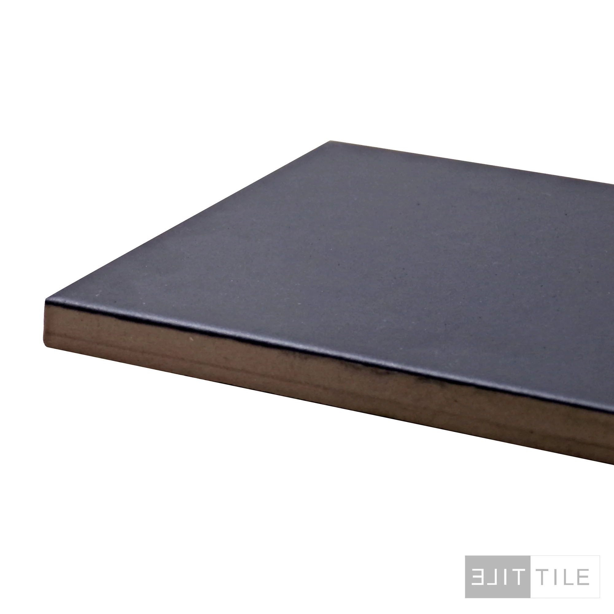 Stromboli Porcelain Tile 3.5X14.5 Black City Matte - Image 4