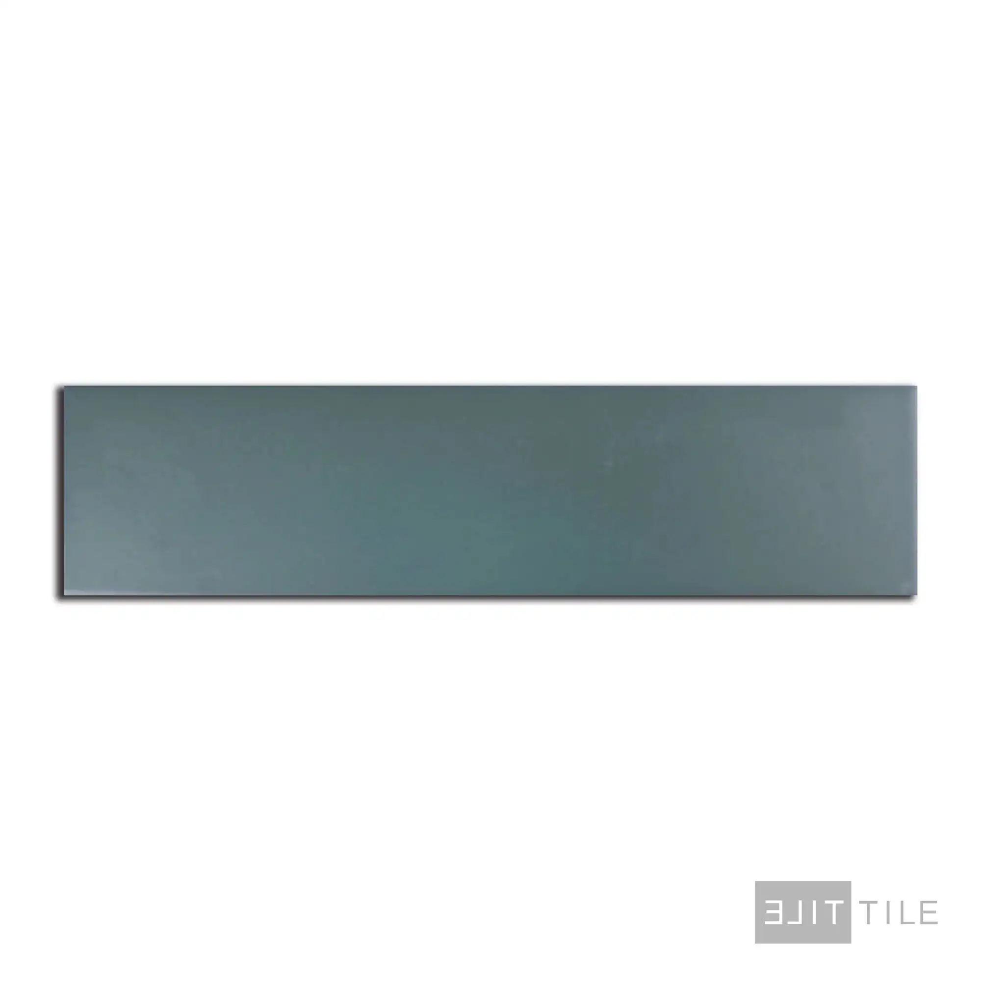 Stromboli Porcelain Field Tile 3.5X14.5 Viridian Green Matte - Image 3