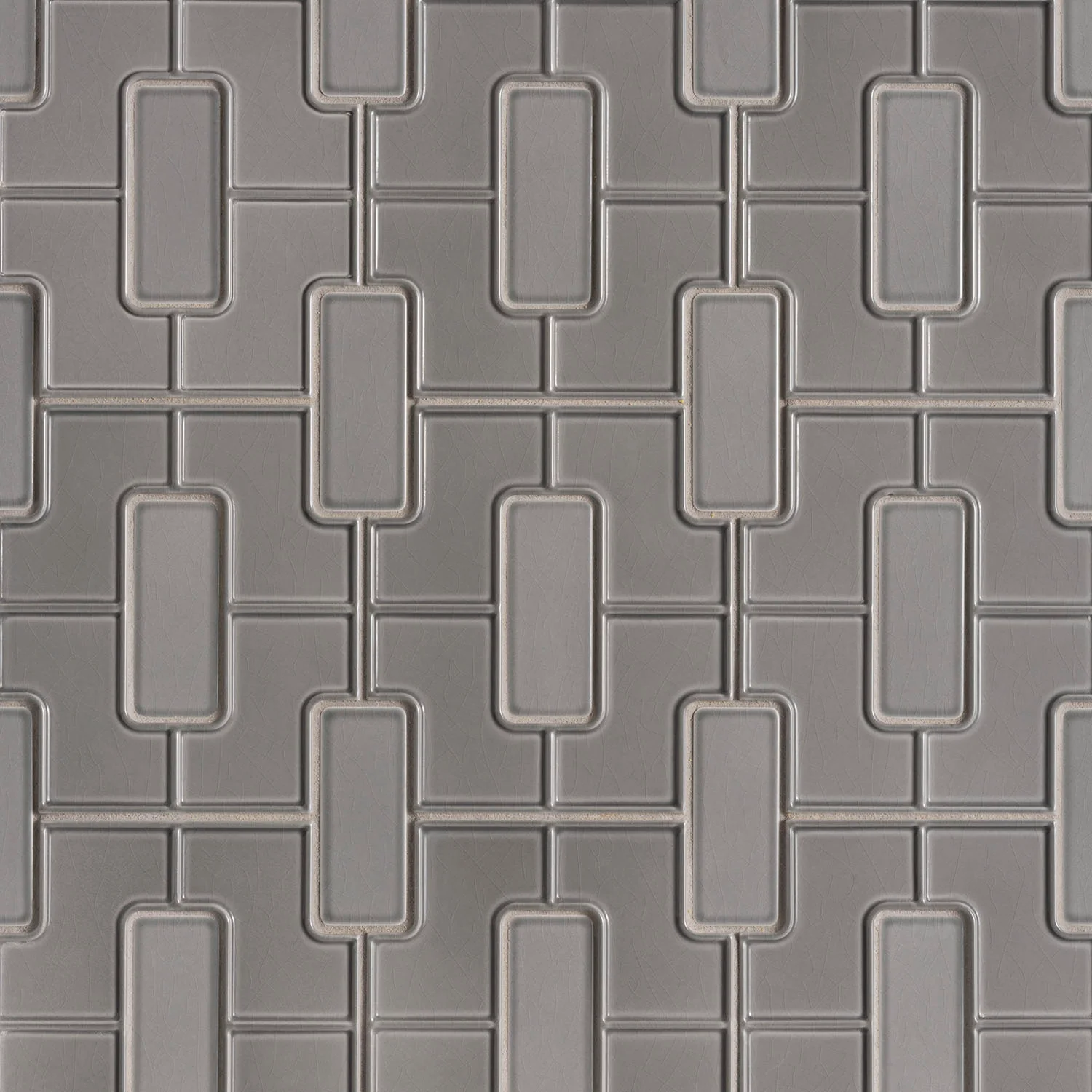 Studio Moderne Deco 7-1/2X6-3/4 Sterling Gloss