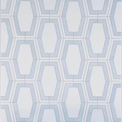 Studio Moderne Stone Mosaic 12X6-3/4 Blue Celeste Honed