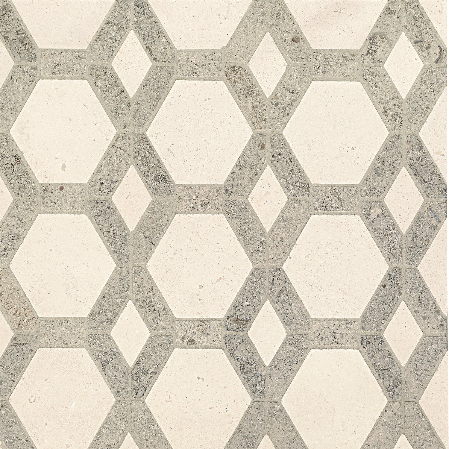 Studio Moderne Stone Mosaic 10-1/4X10-1/8 Paloma/Gascogne Blue Honed